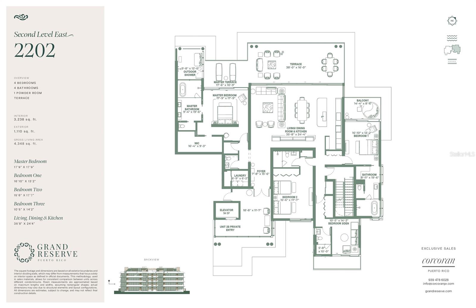 500 MAREA RESIDENCES, COCO BEACH BLVD #2202