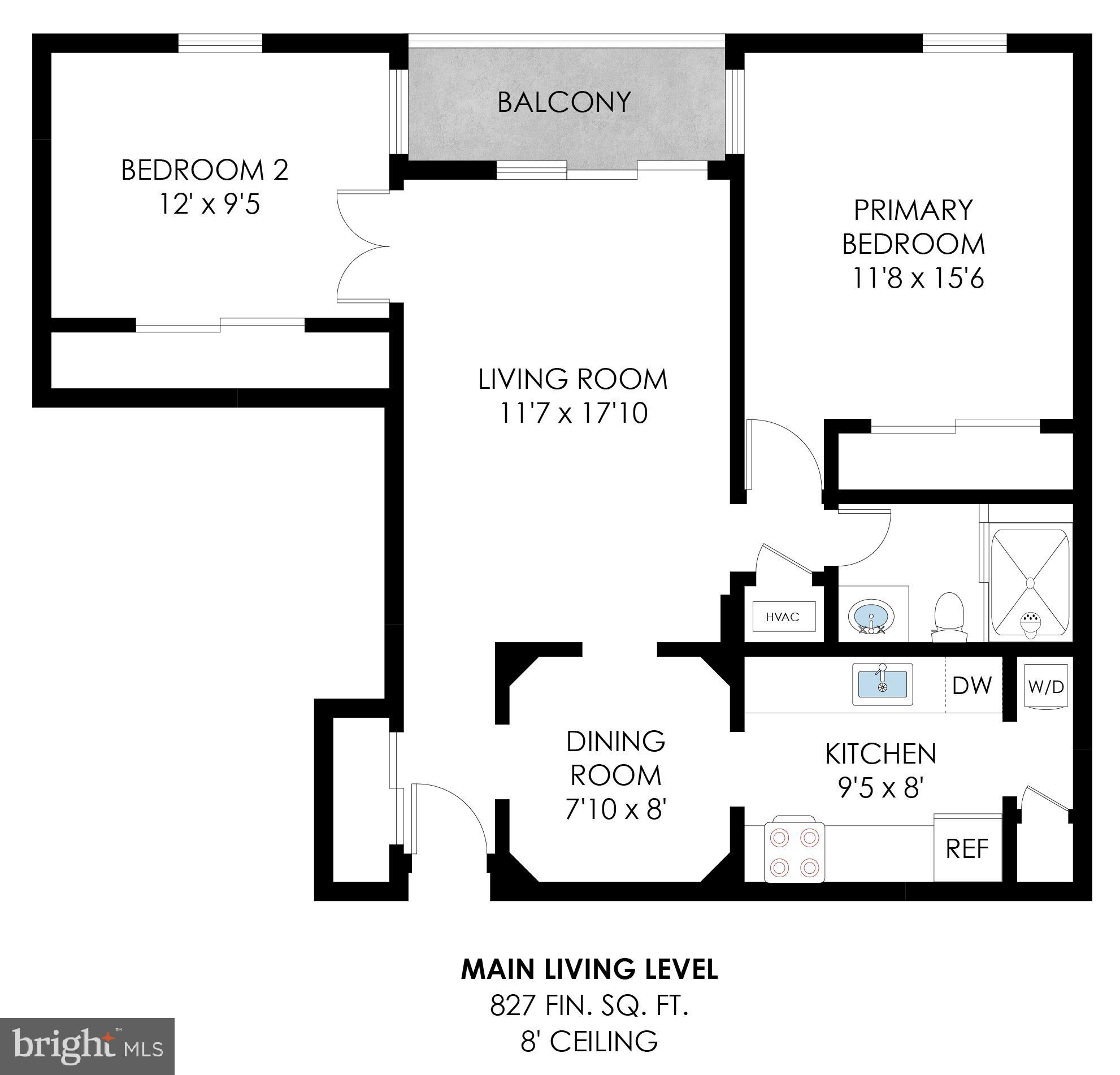 807 N Howard St #412