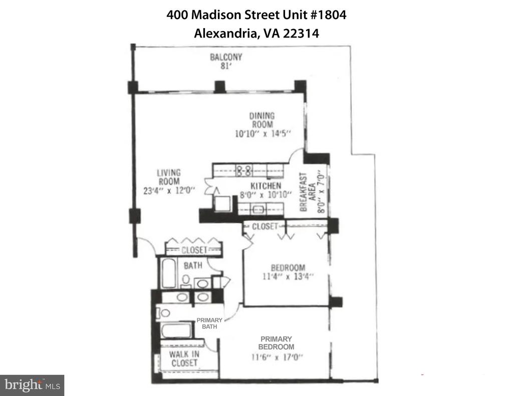 400 MADISON STREET Unit: 1804
