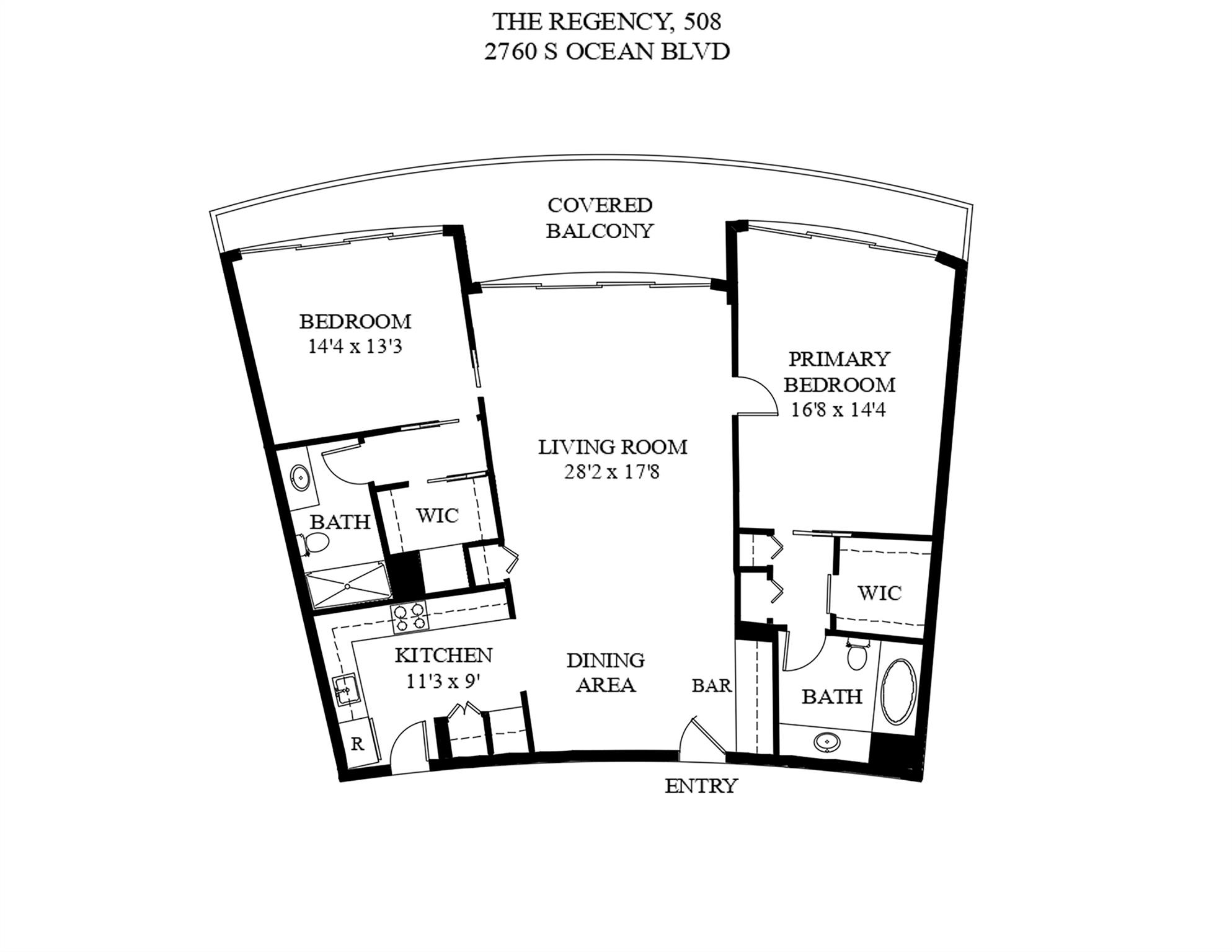 2760 S Ocean Boulevard Unit: 508