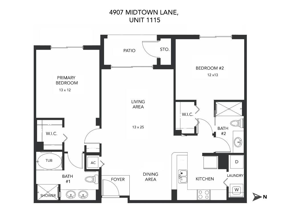 4907 Midtown Lane Unit: 1115