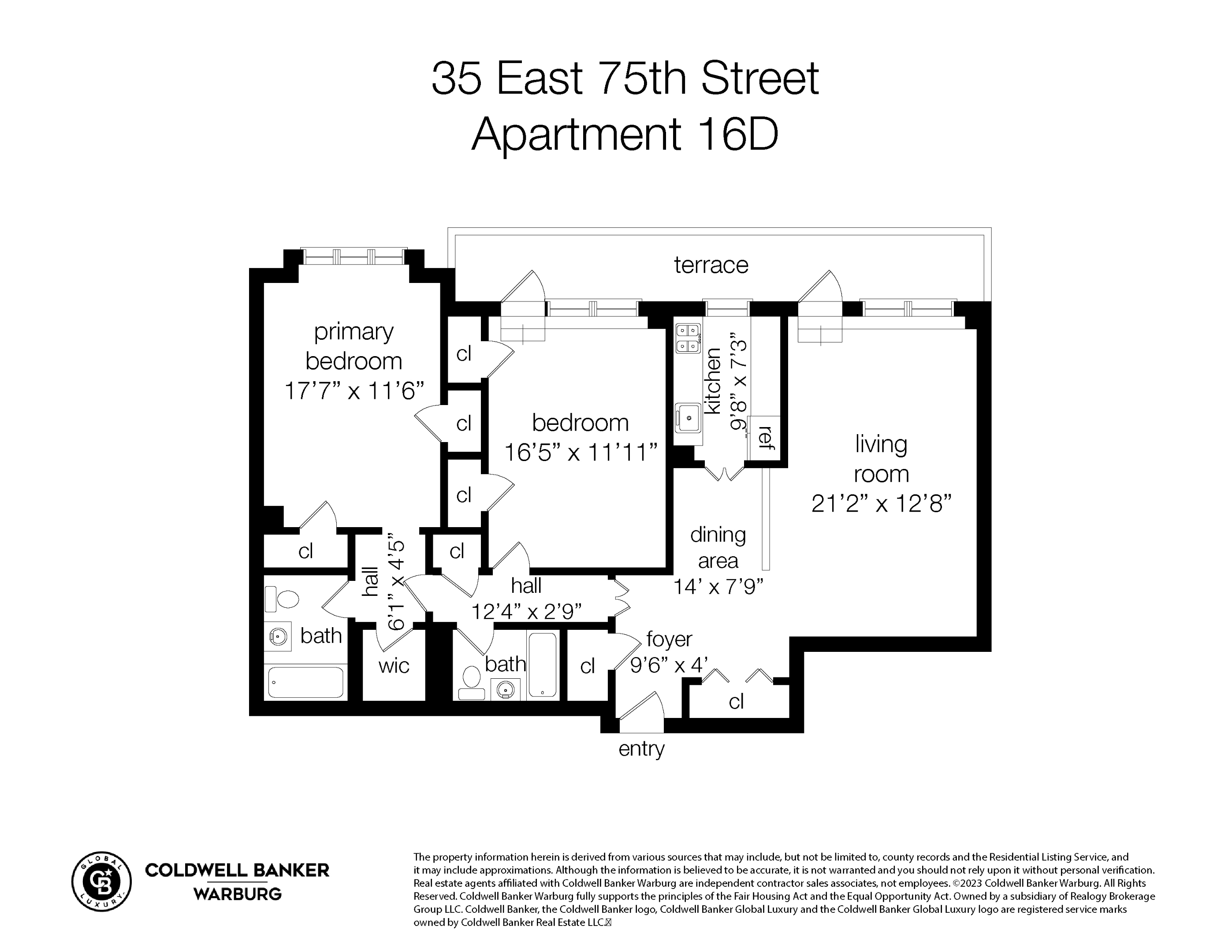 35 E 75th Street 16D