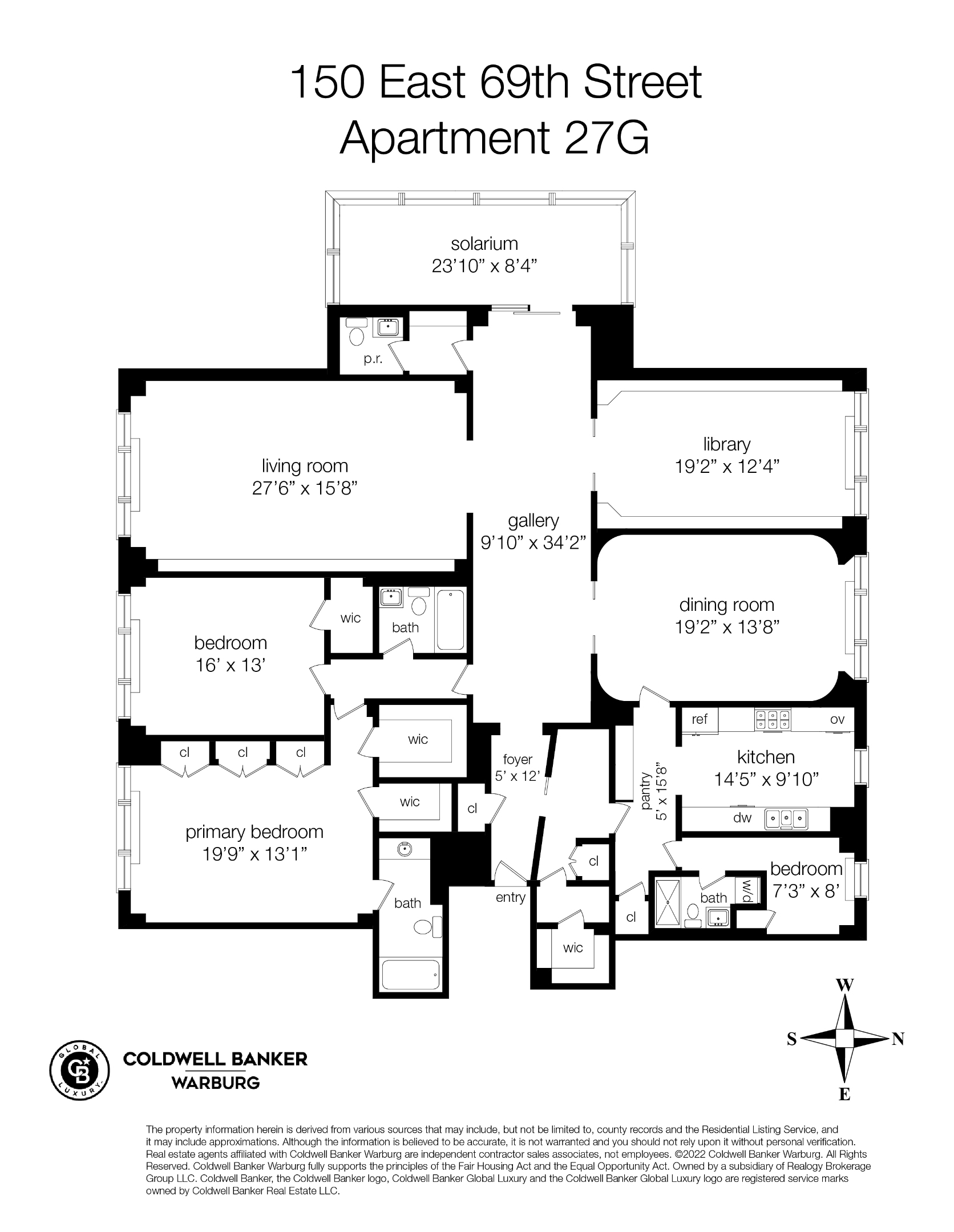150 E 69th Street 27G