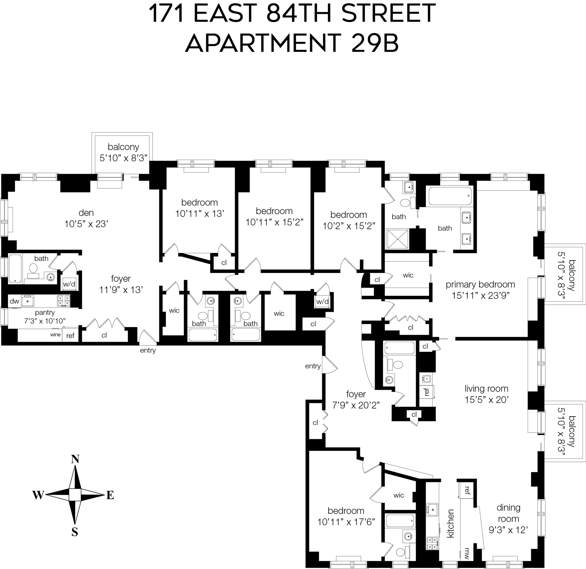 171 E 84th Street 29B