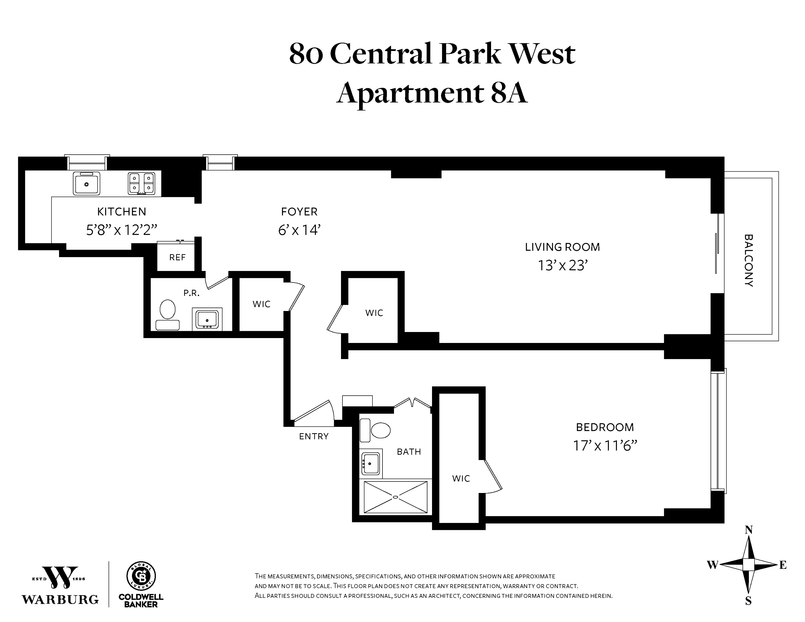80 Central Park W 8A
