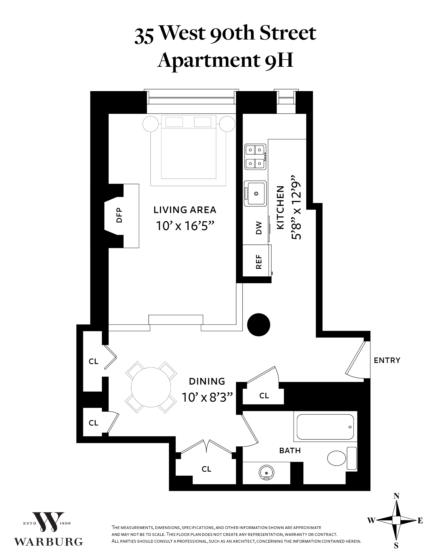 35 W 90th Street 9H