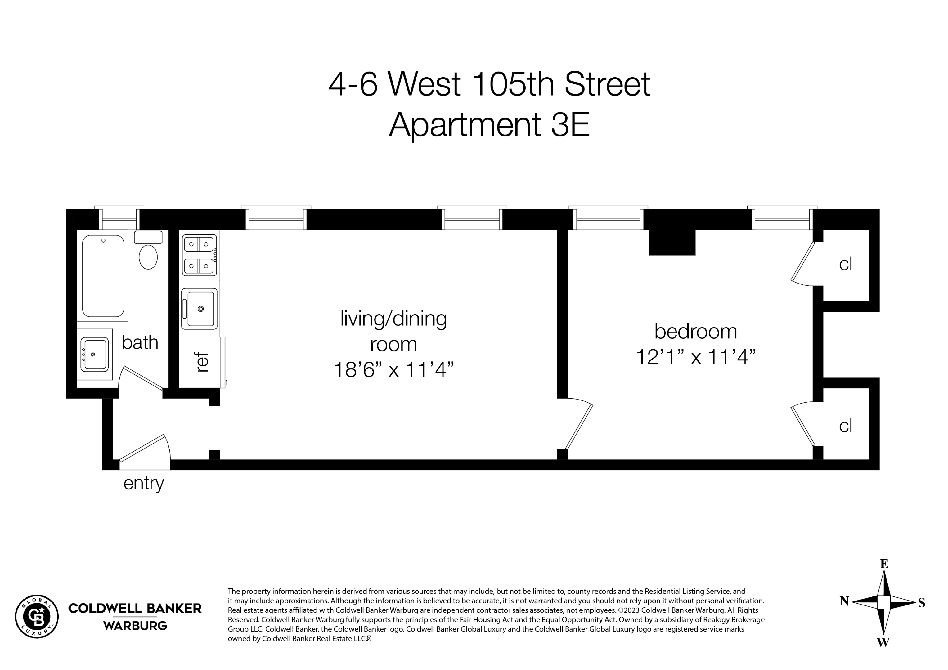 4 W 105th Street 3E