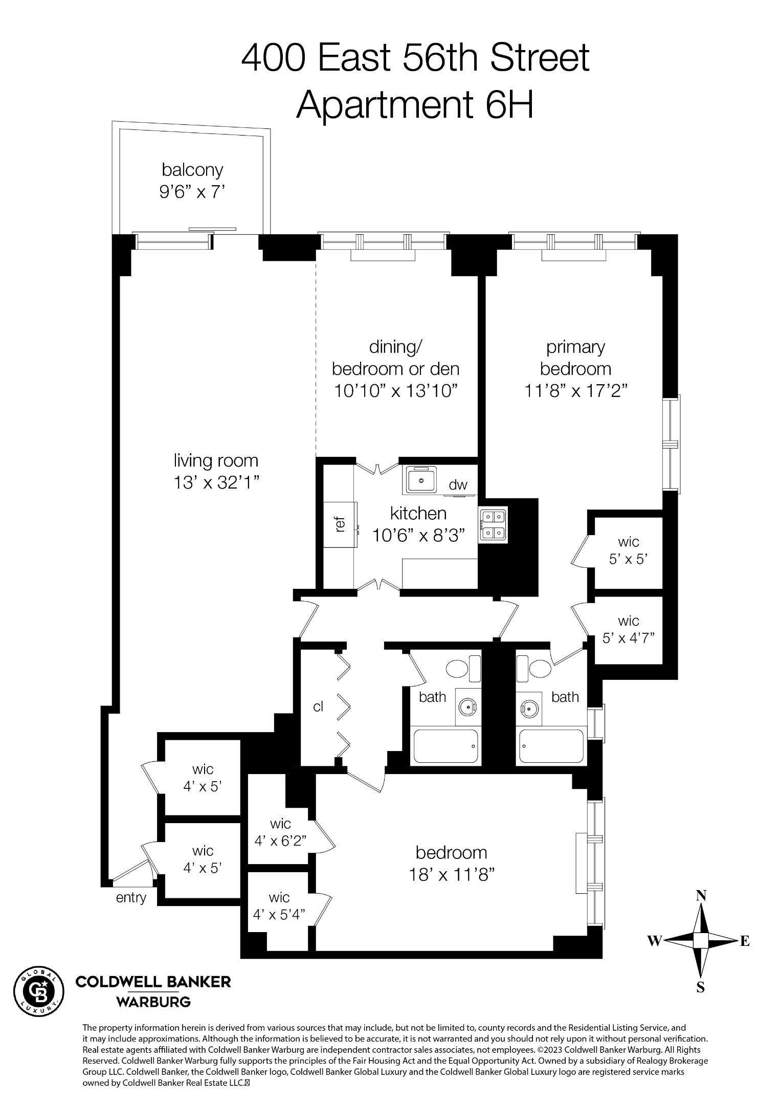 400 E 56th Street 6H