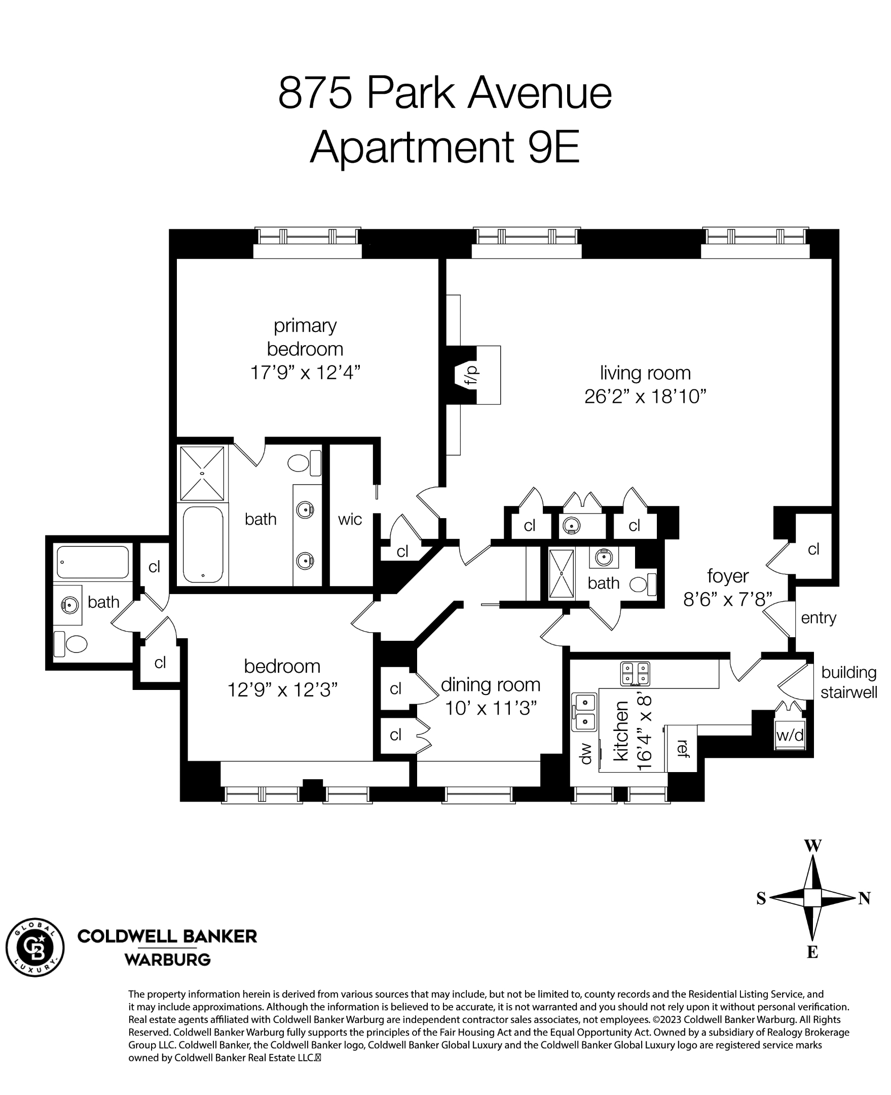 875 Park Avenue 9E