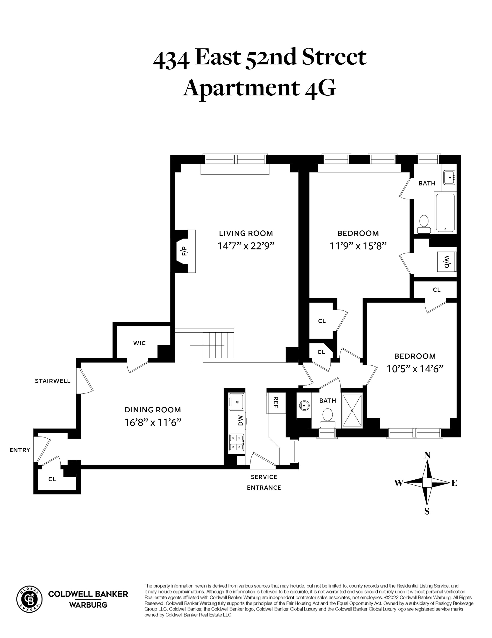 434 E 52nd Street 4-G