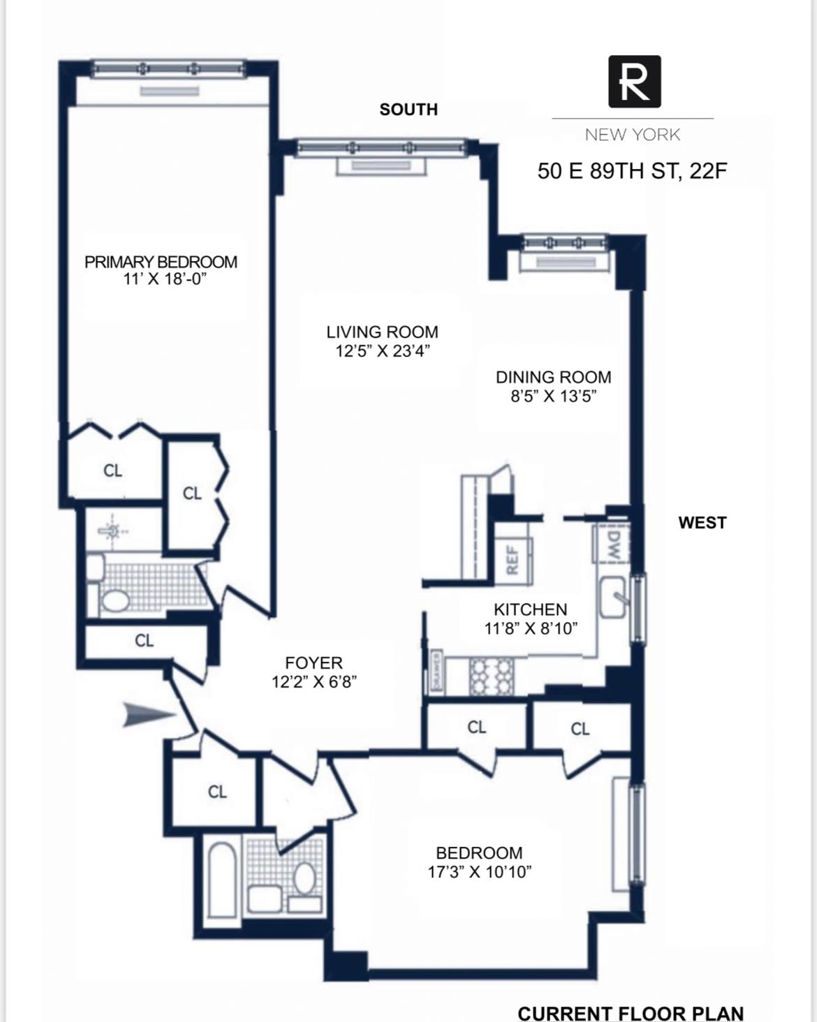 50 E 89th Street 22-F