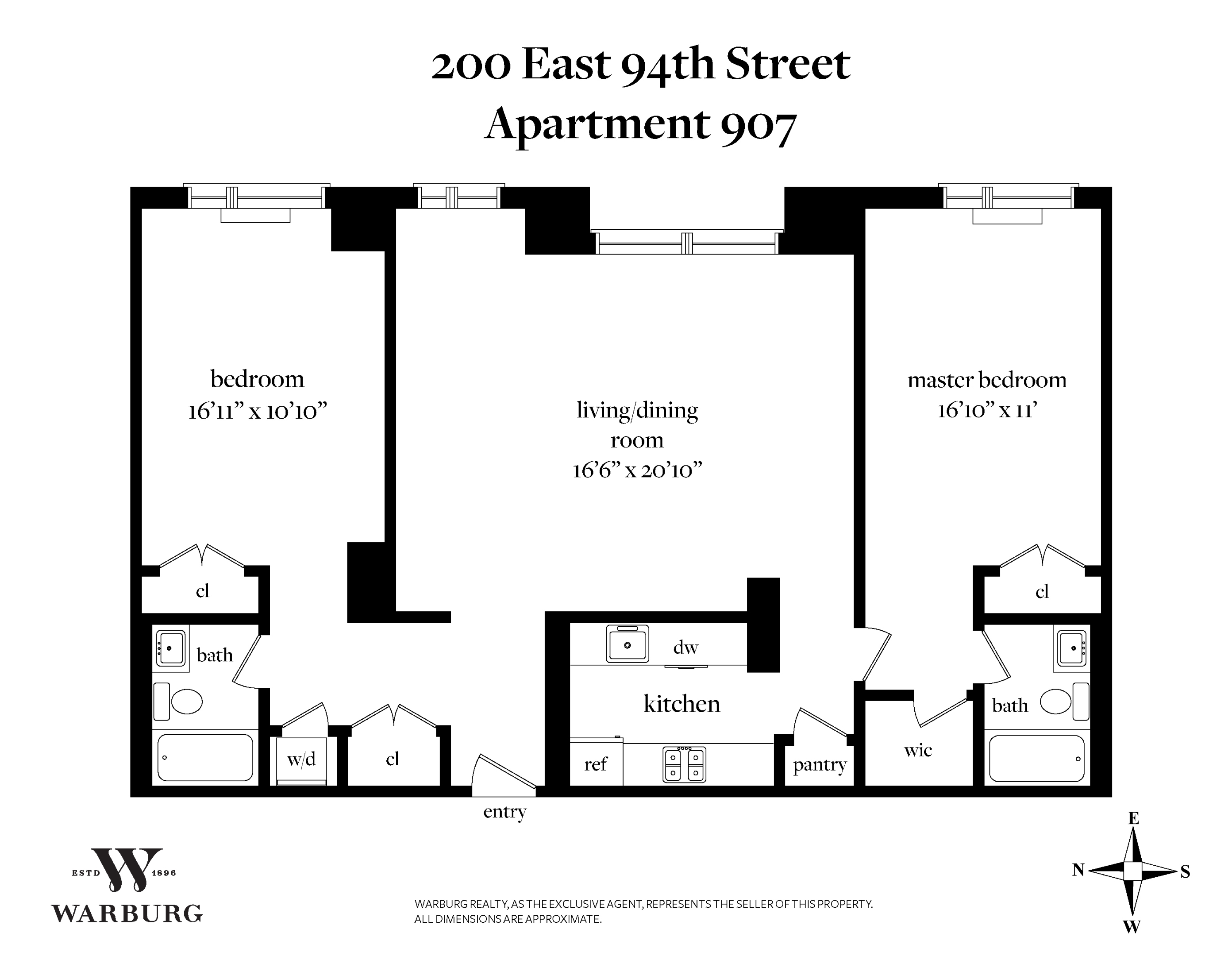 200 E 94th Street 907