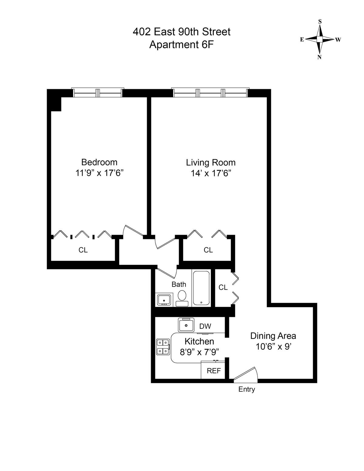 402 E 90TH Street 6F