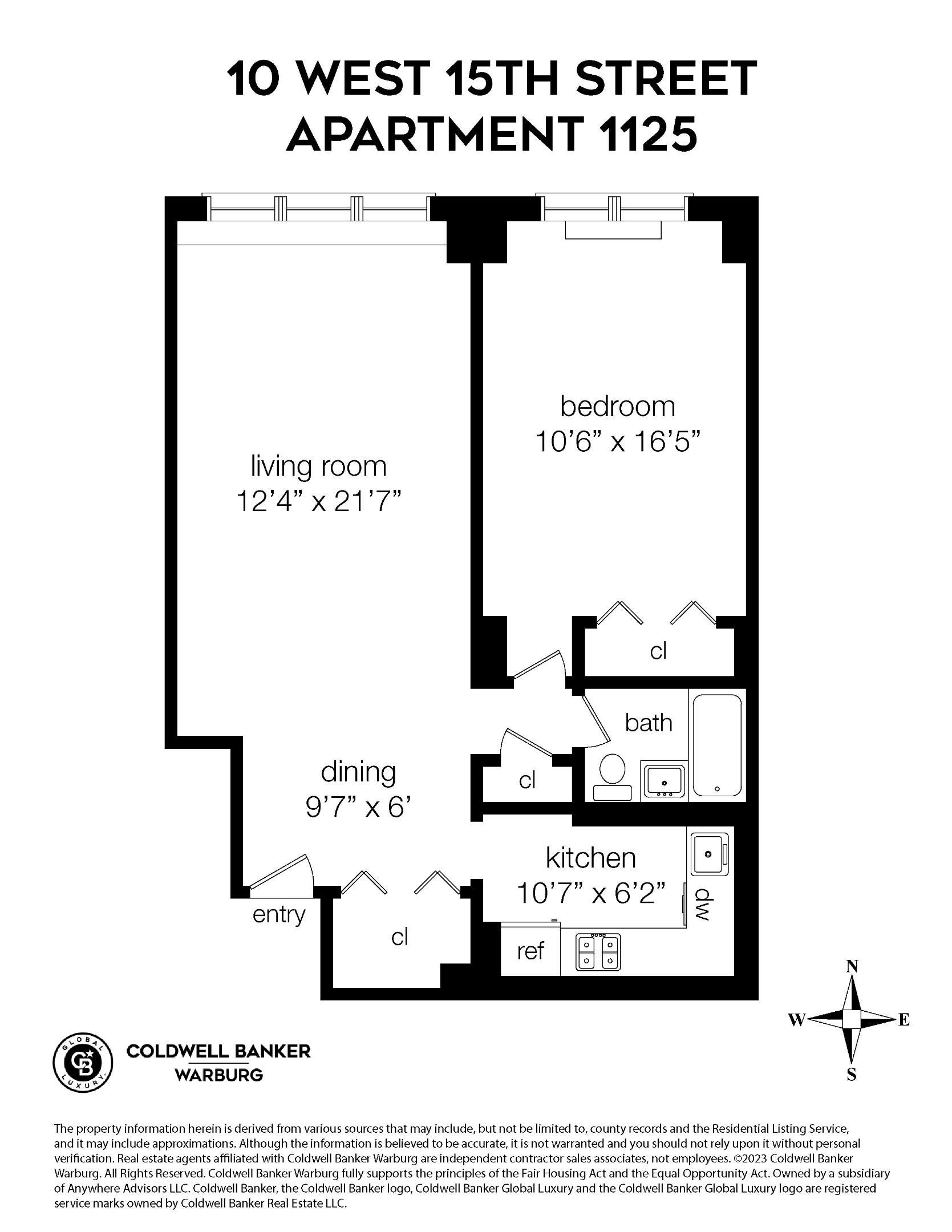 10 W 15th Street 1125