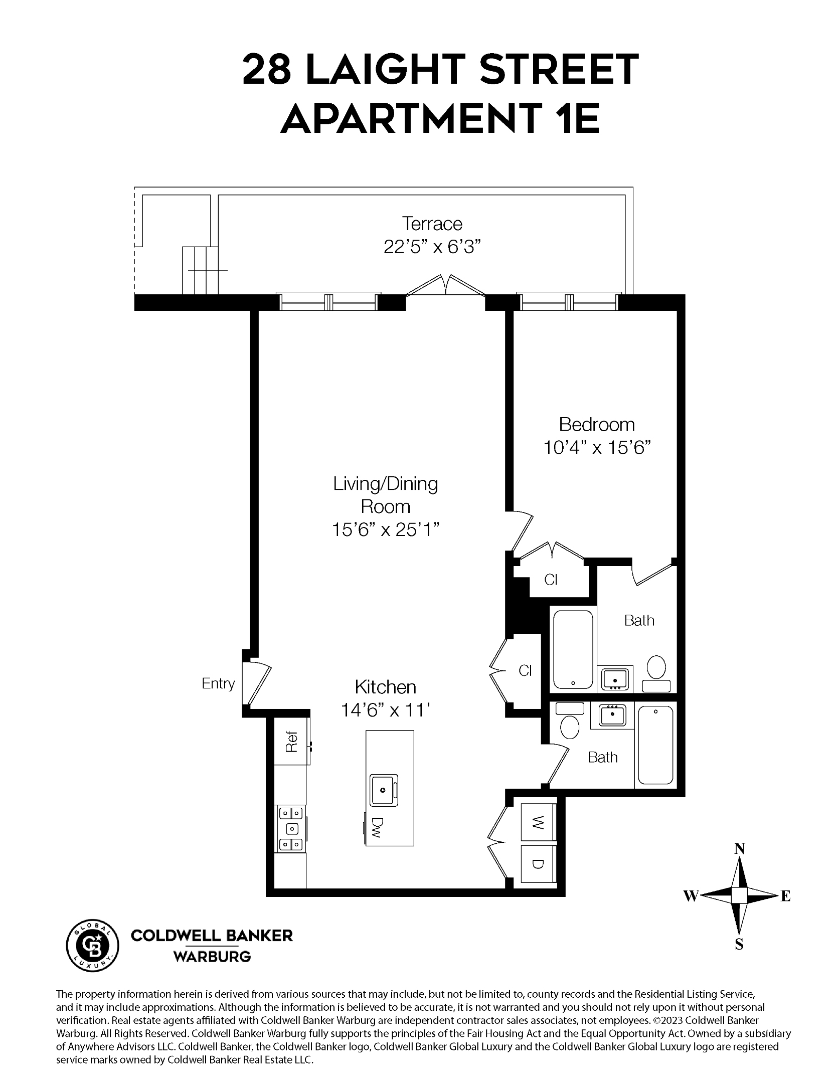 28 Laight Street 1E