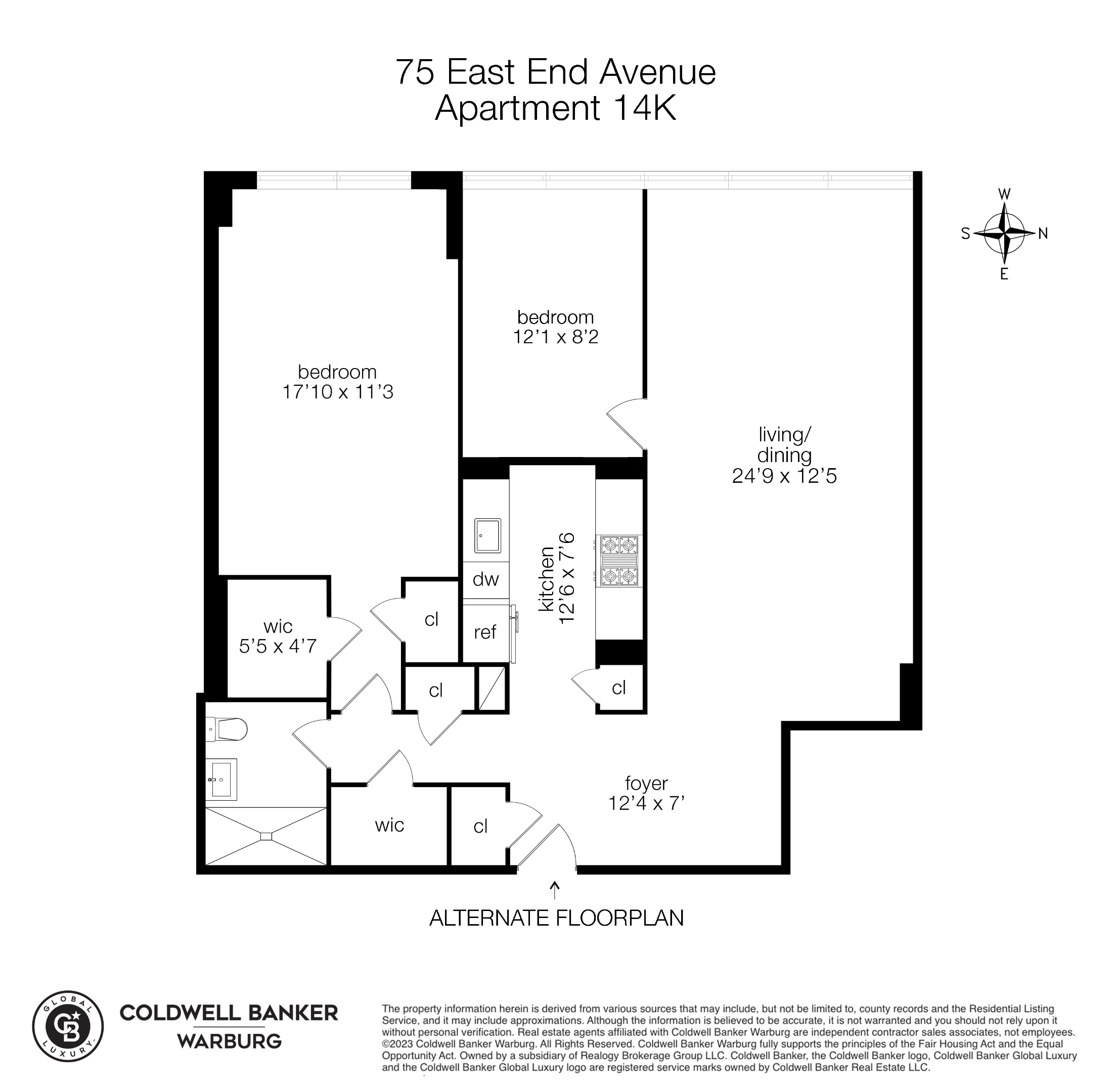 75 E End Avenue 14K