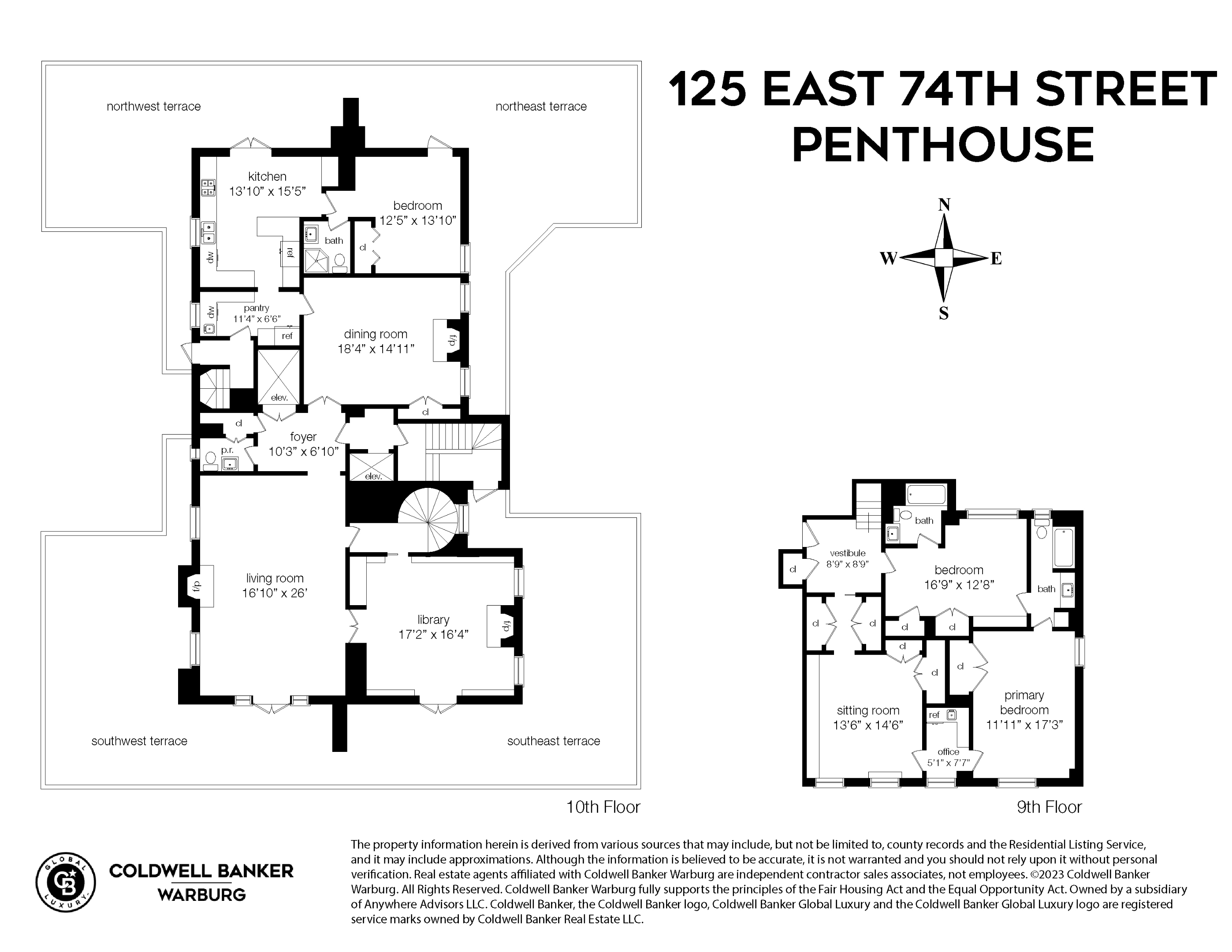 125 E 74th Street PH