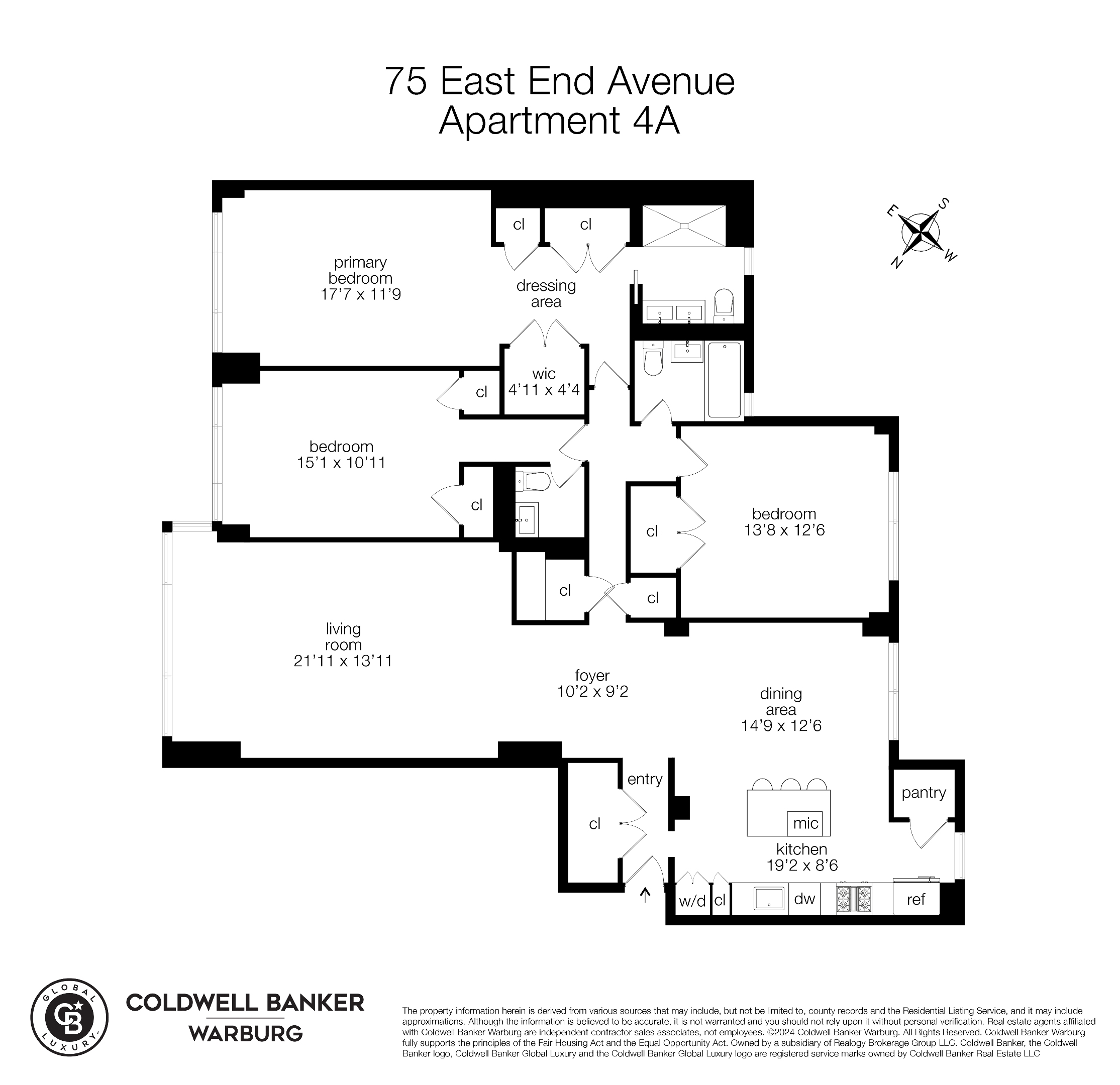 75 E End Avenue 4A