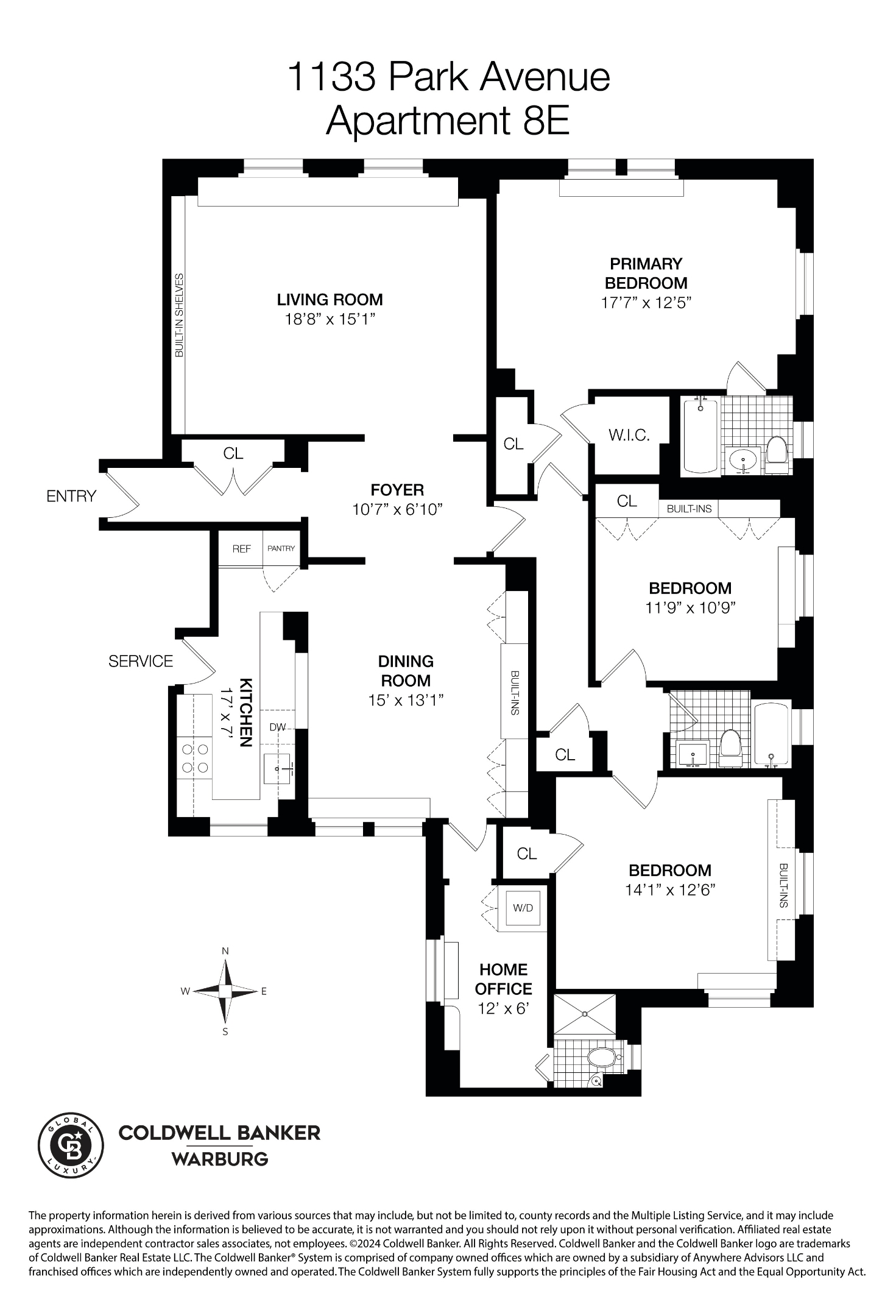 1133 Park Avenue 8E