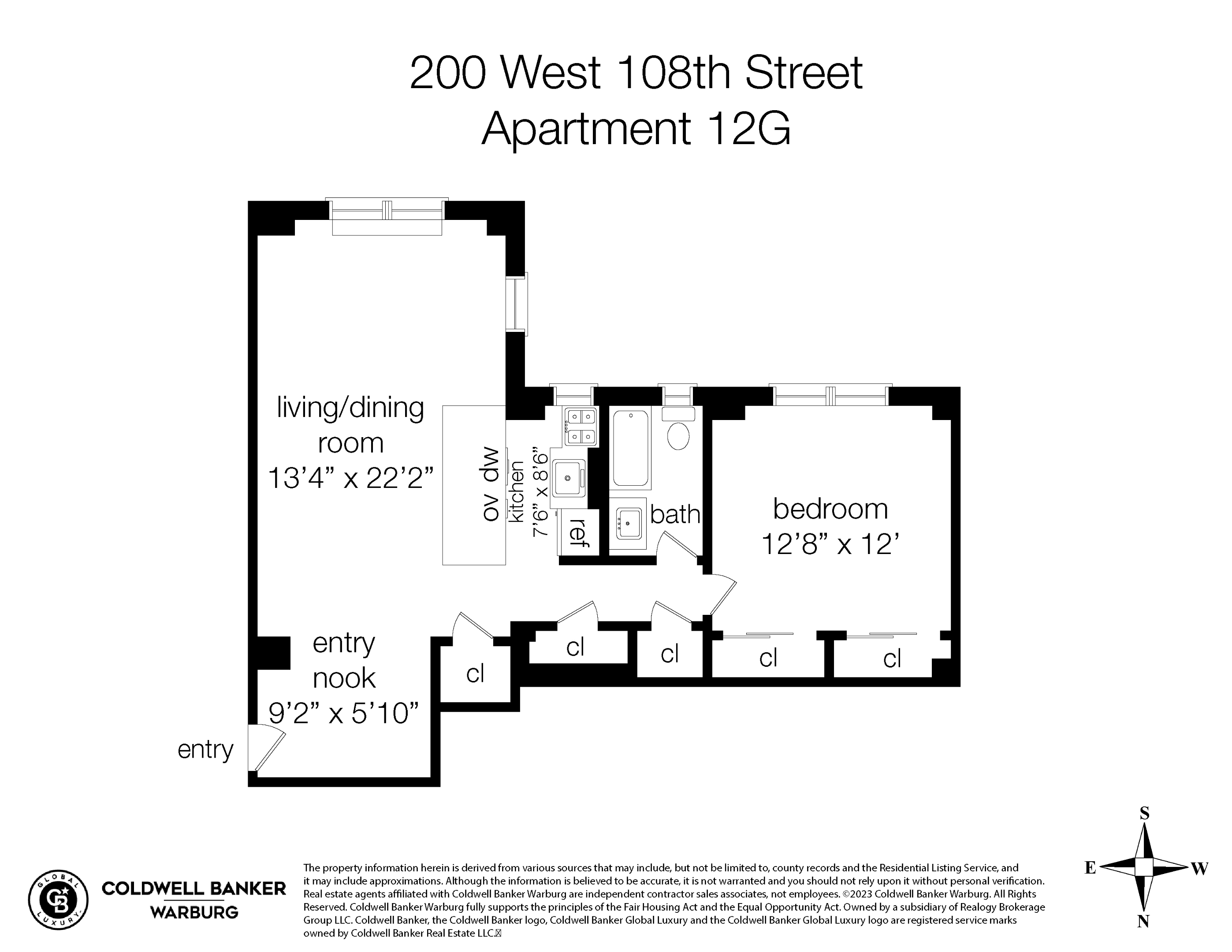 200 W 108th Street 12G