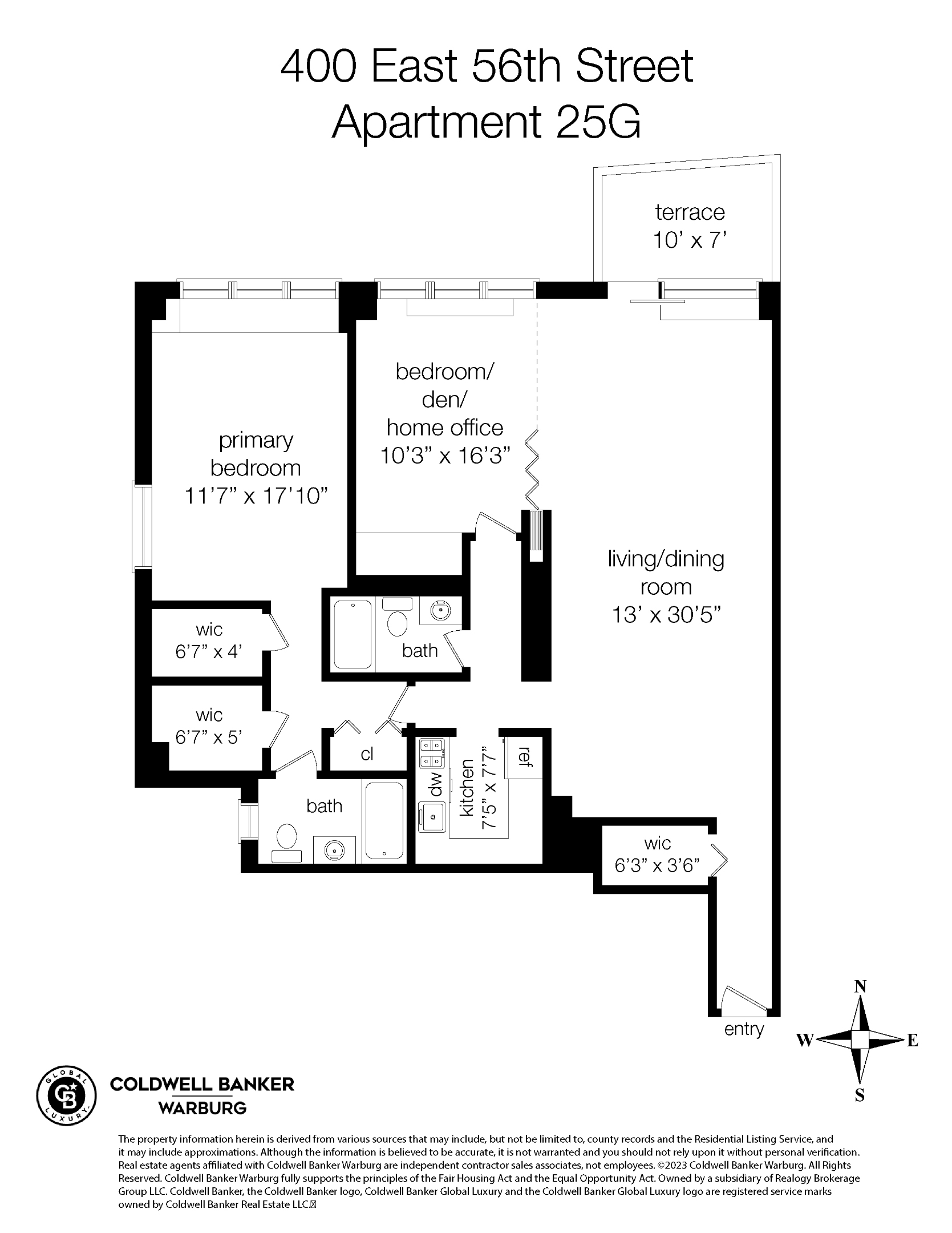 400 E 56th Street 25G