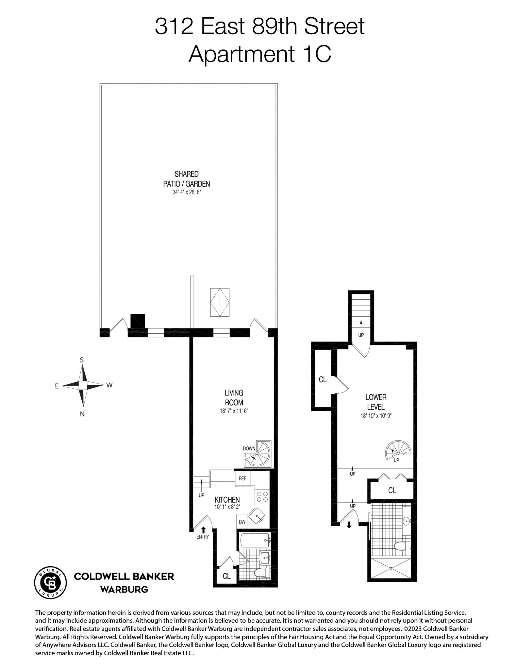 312 E 89th Street 1C