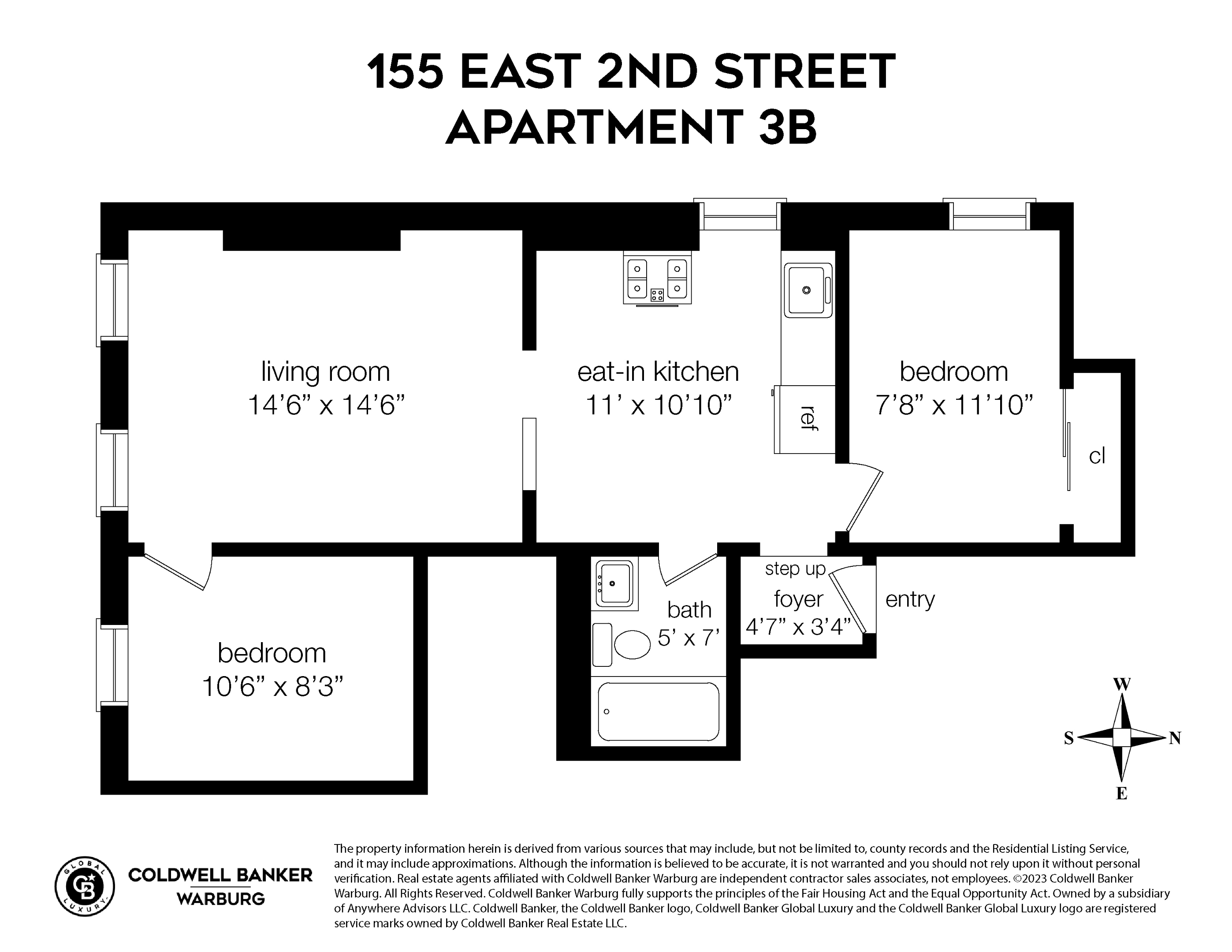 155 E 2ND Street 3B