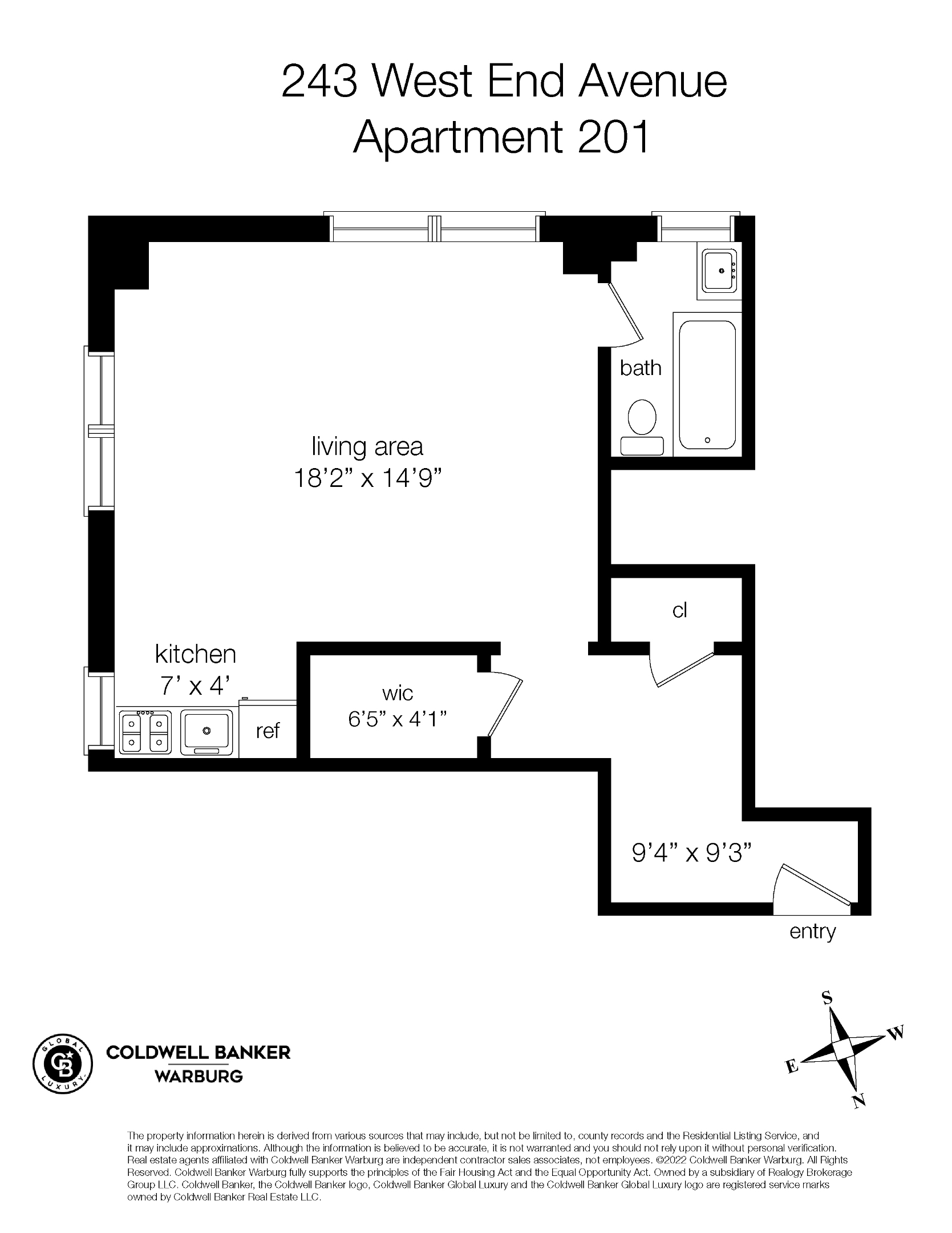 243 W END Avenue 201
