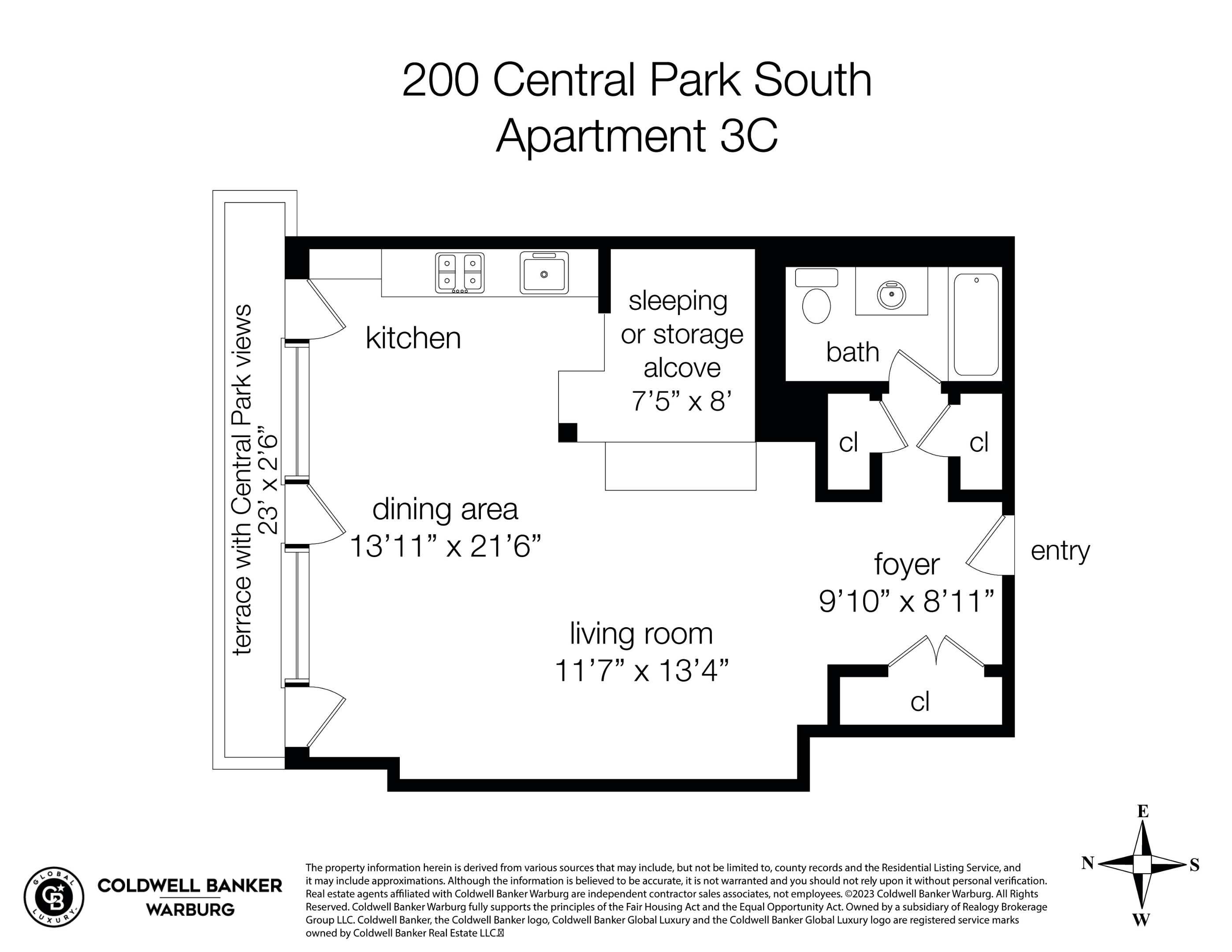 200 CENTRAL Park S 3C