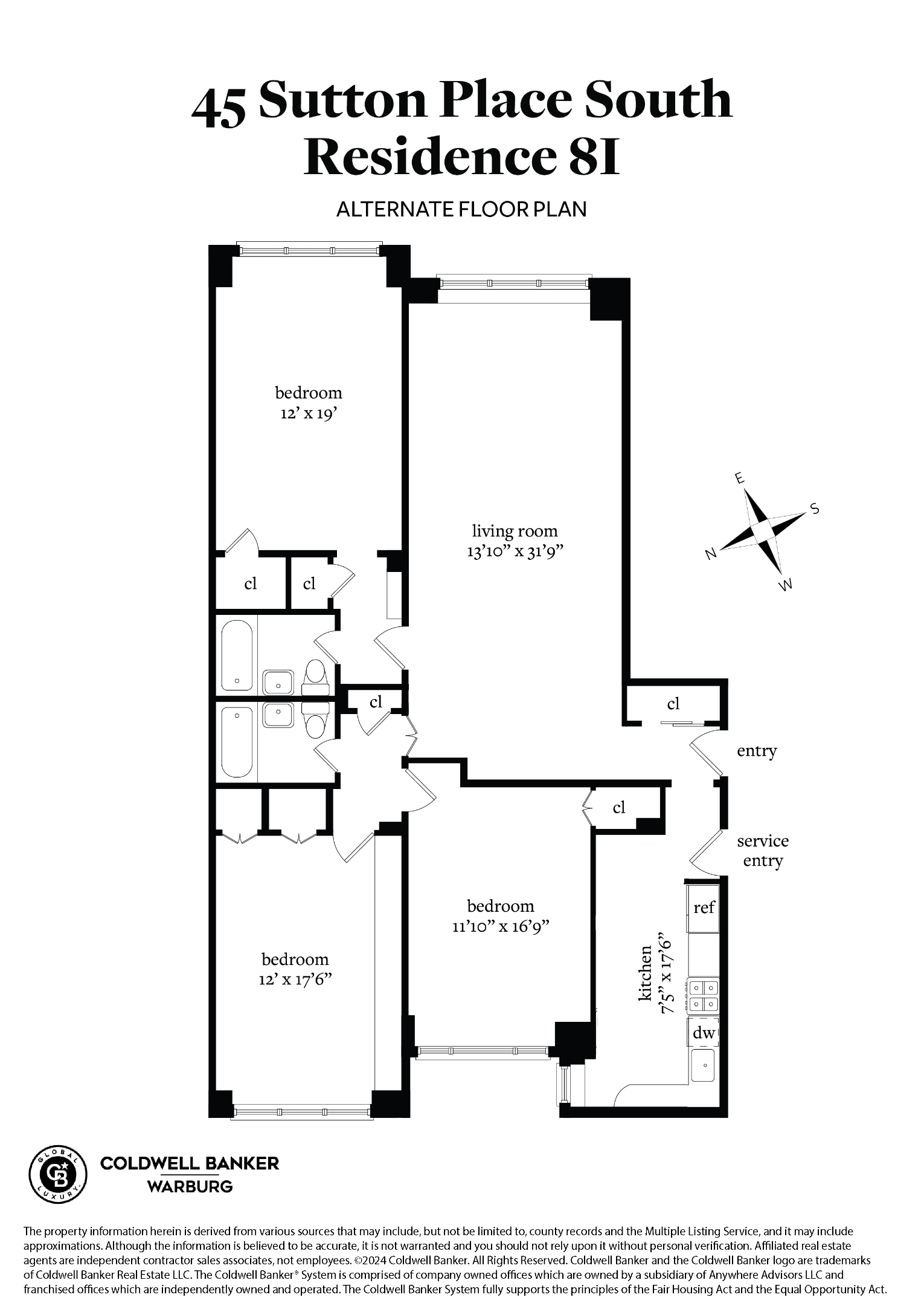 45 SUTTON Place S 8I