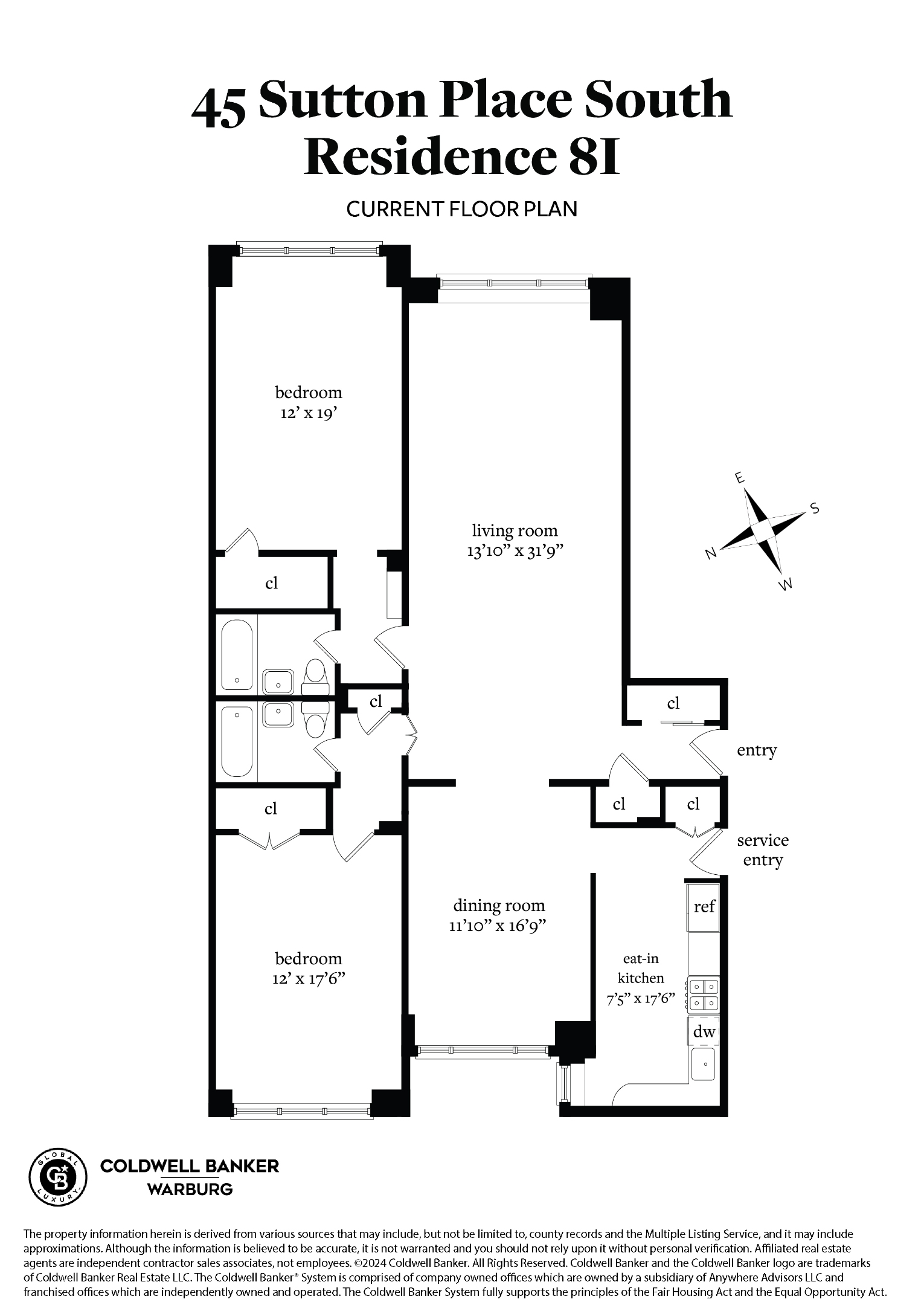 45 SUTTON Place S 8I