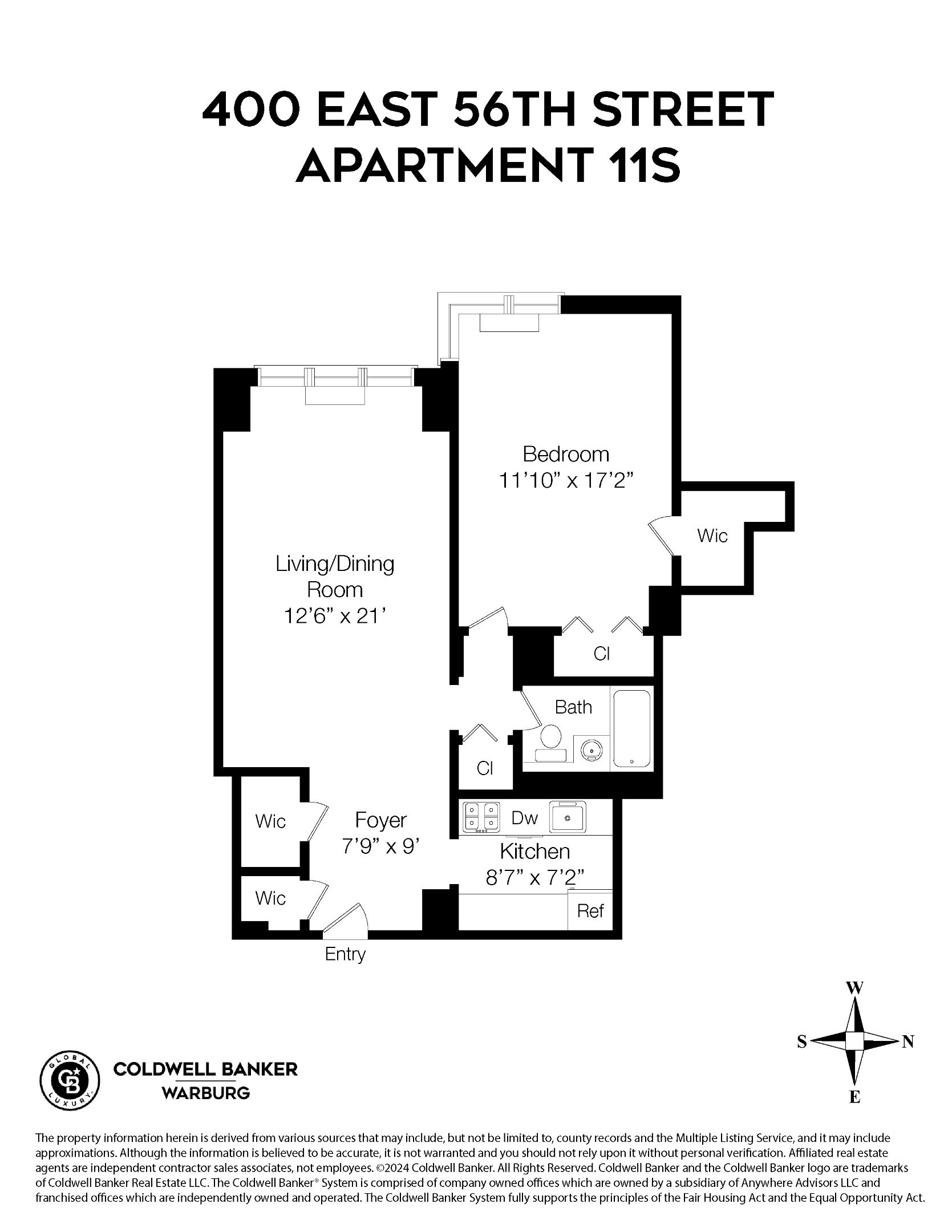 400 E 56TH Street 11S