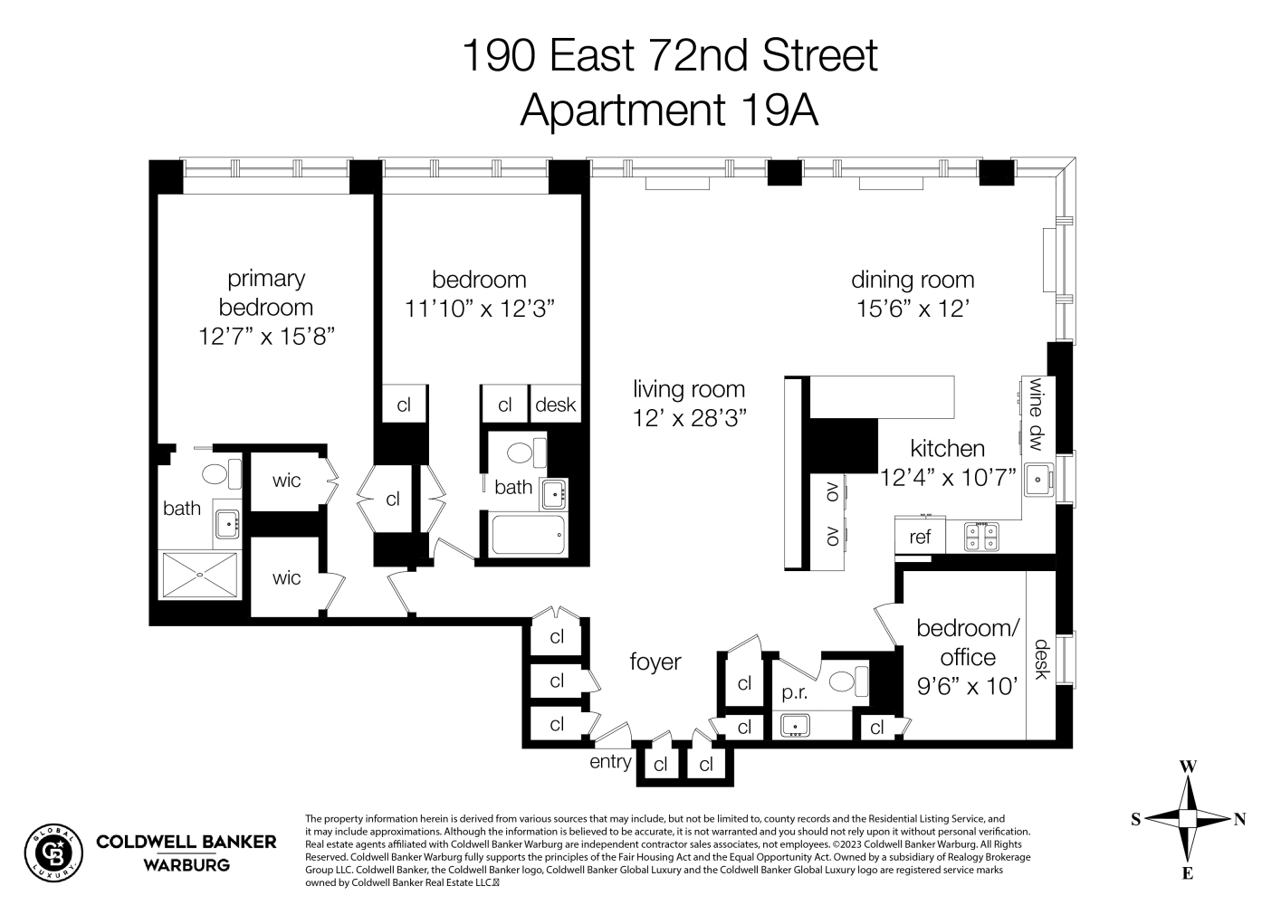 190 E 72ND Street 19A