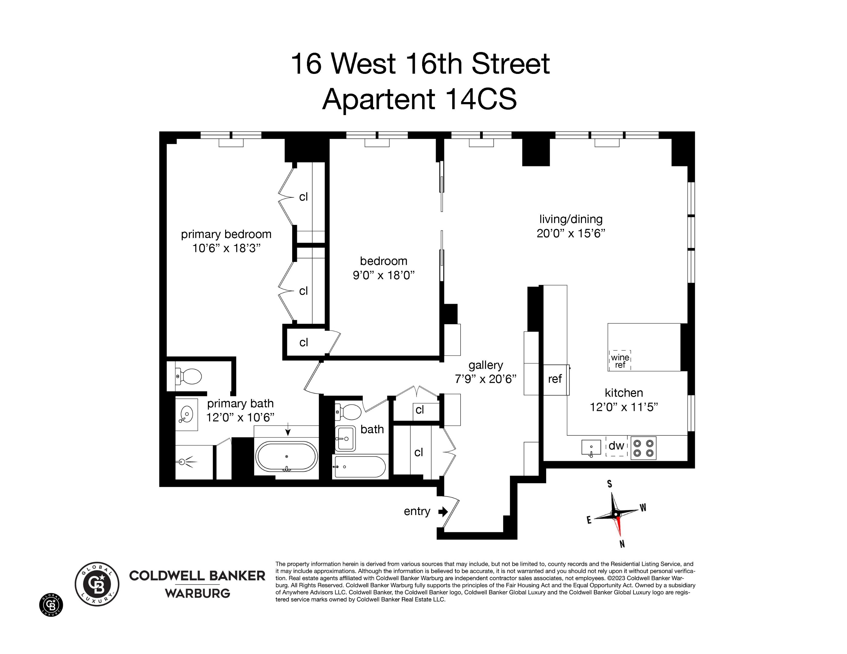 16 W 16TH Street 14CS