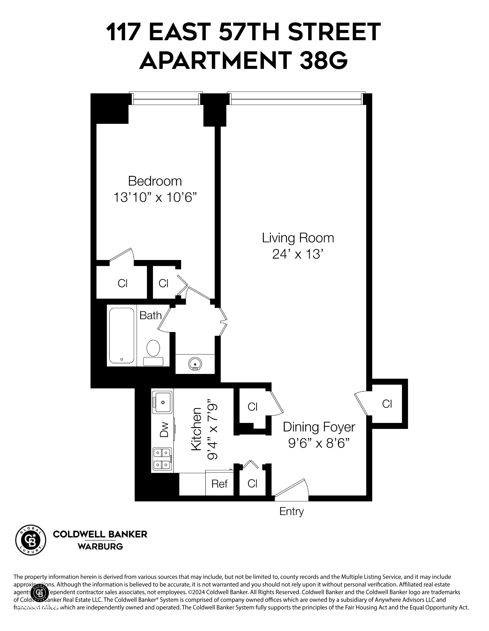 117 E 57TH Street 38G