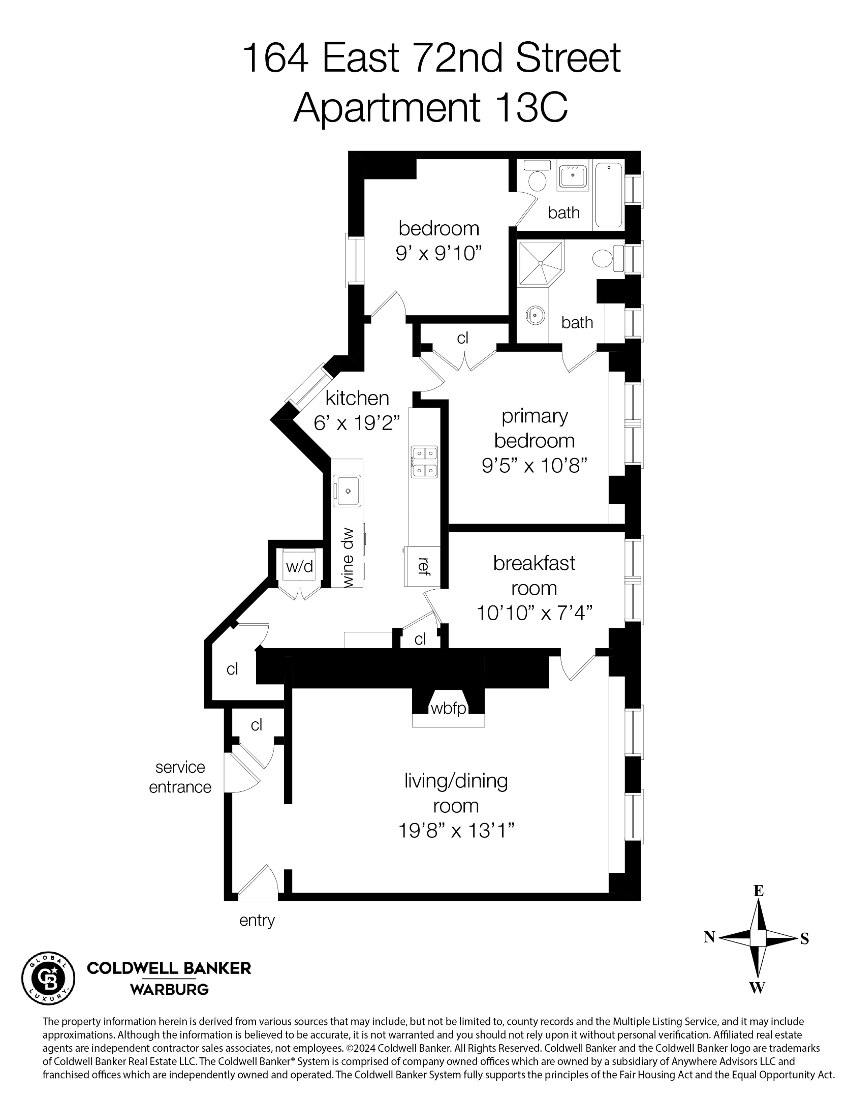 164 E 72ND Street 13C