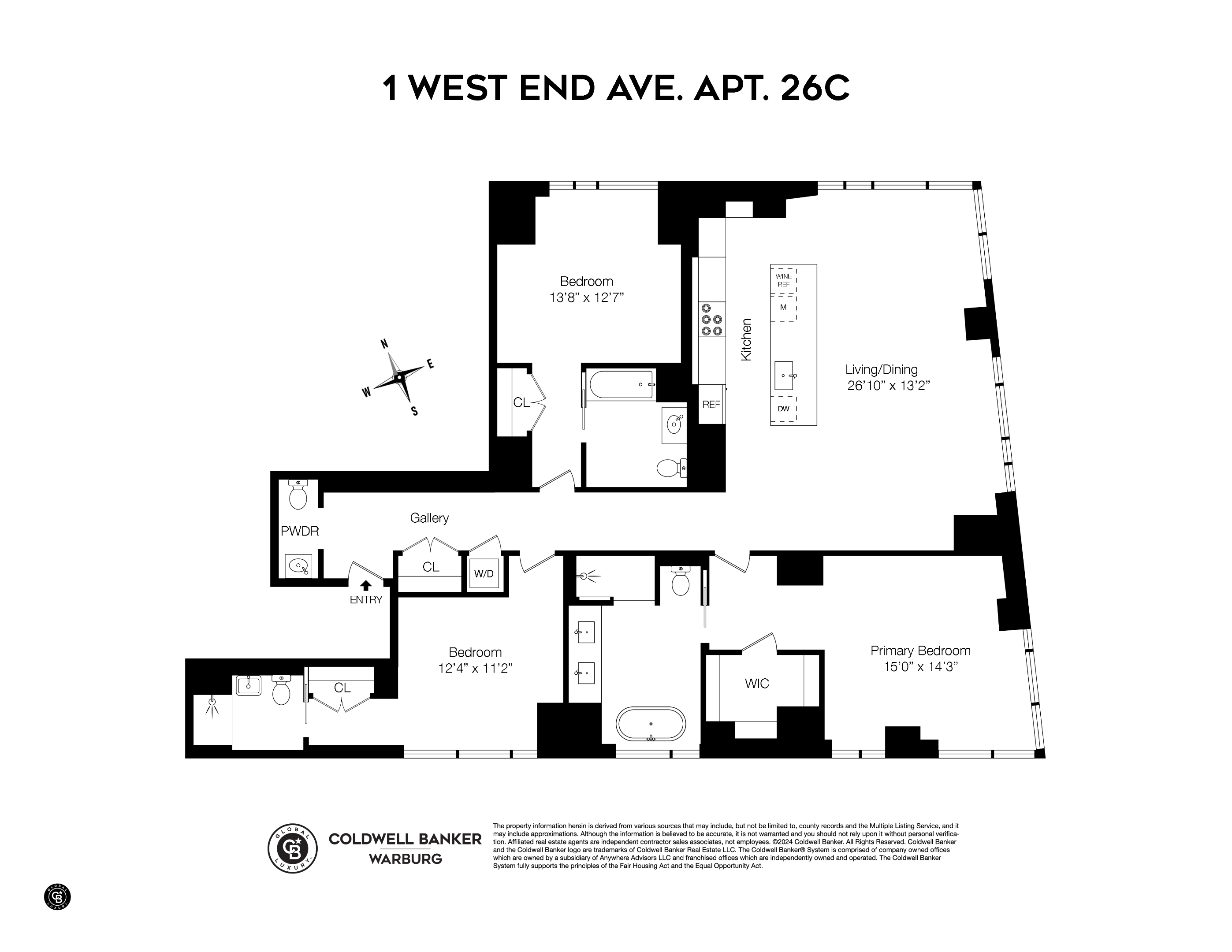 1 W END Avenue 26C