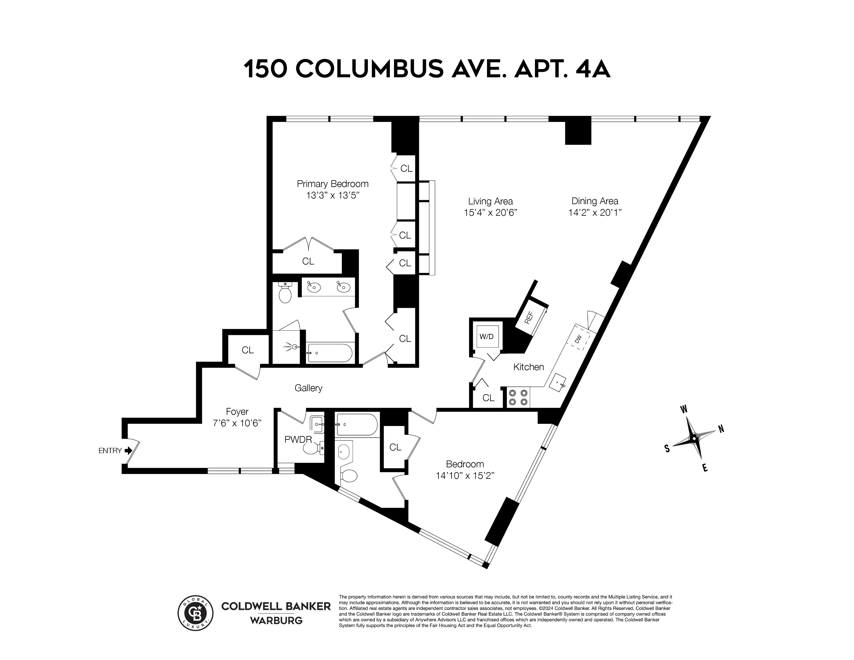 150 COLUMBUS Avenue 4A