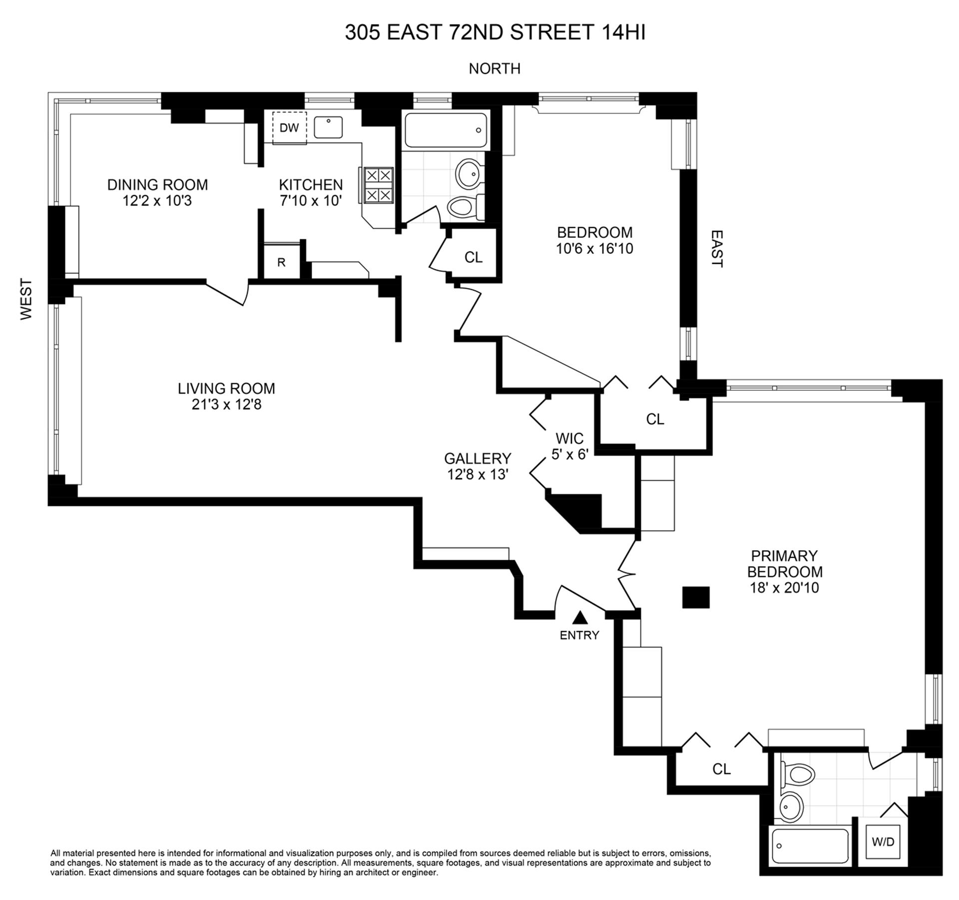 305 E 72ND Street 14H/I