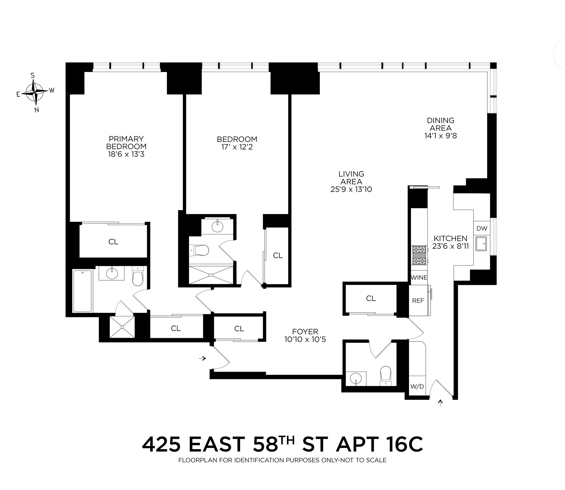 425 E 58TH Street 16C