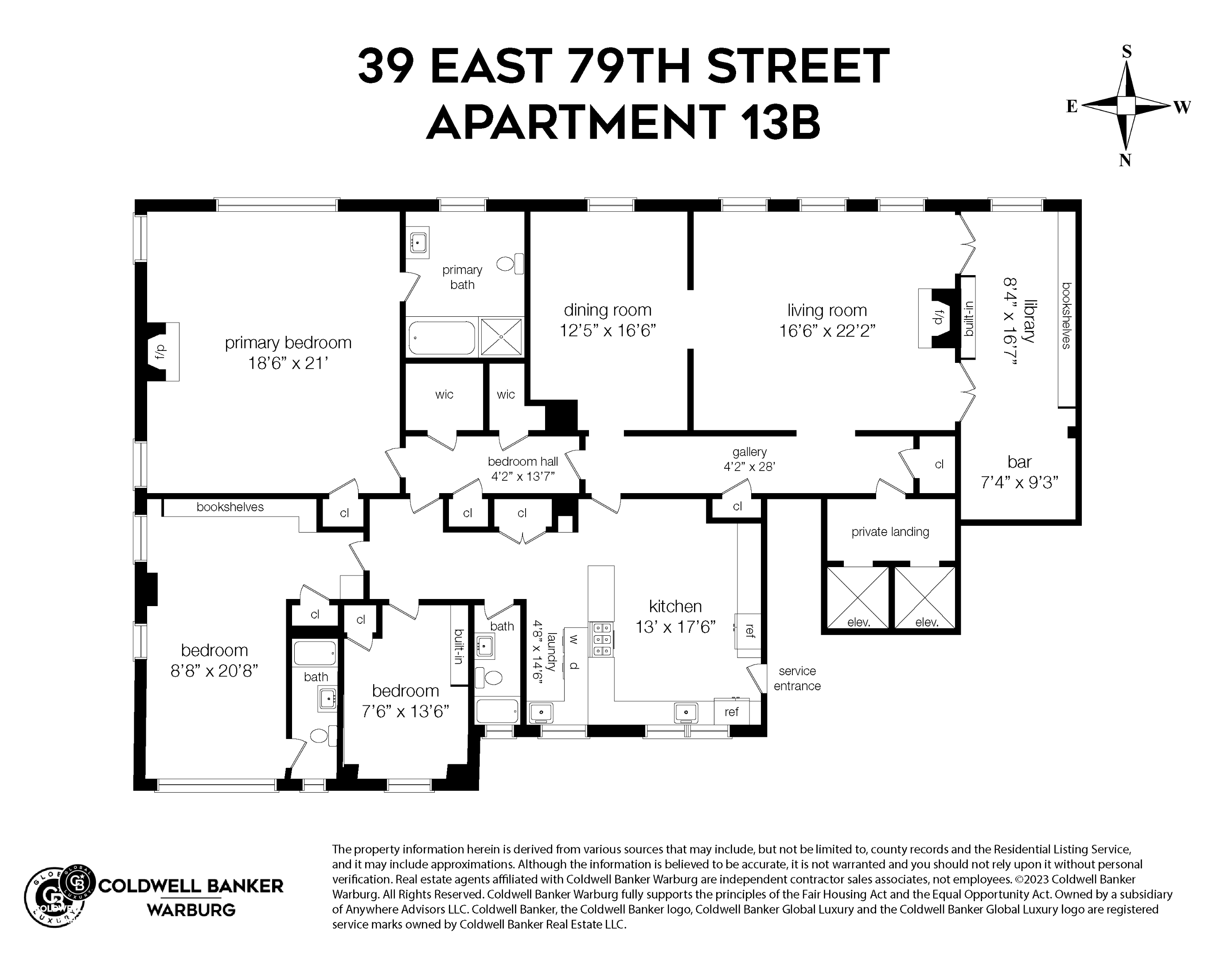 39 E 79TH Street 13B