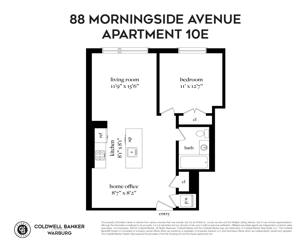 88 MORNINGSIDE Avenue 10E