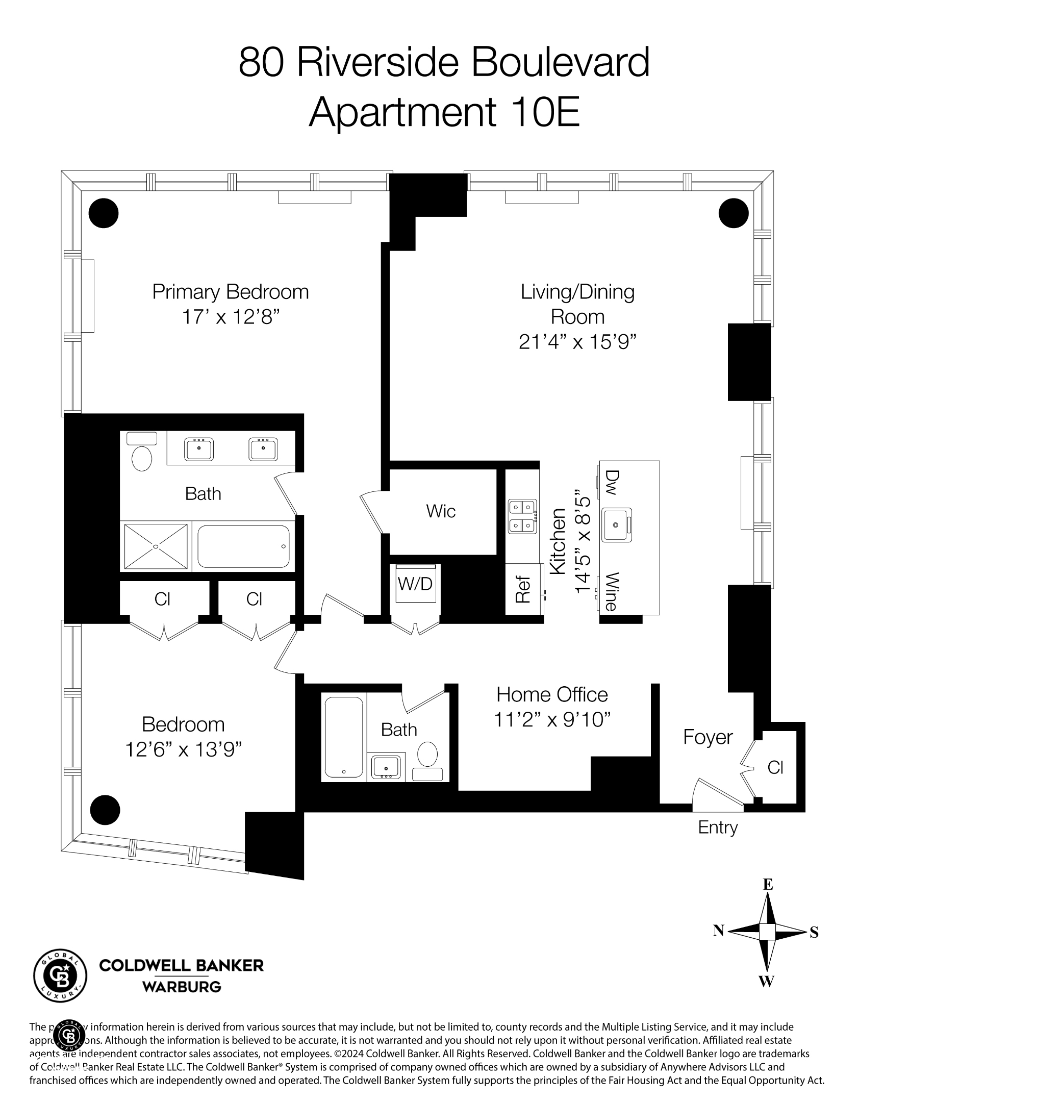 80 RIVERSIDE Boulevard 10E