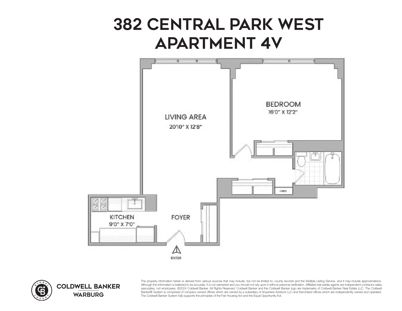 382 CENTRAL Park W 4V