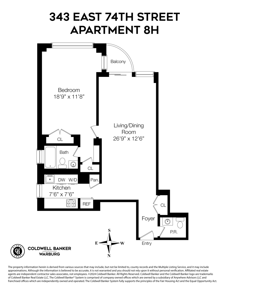 343 E 74TH Street 8H