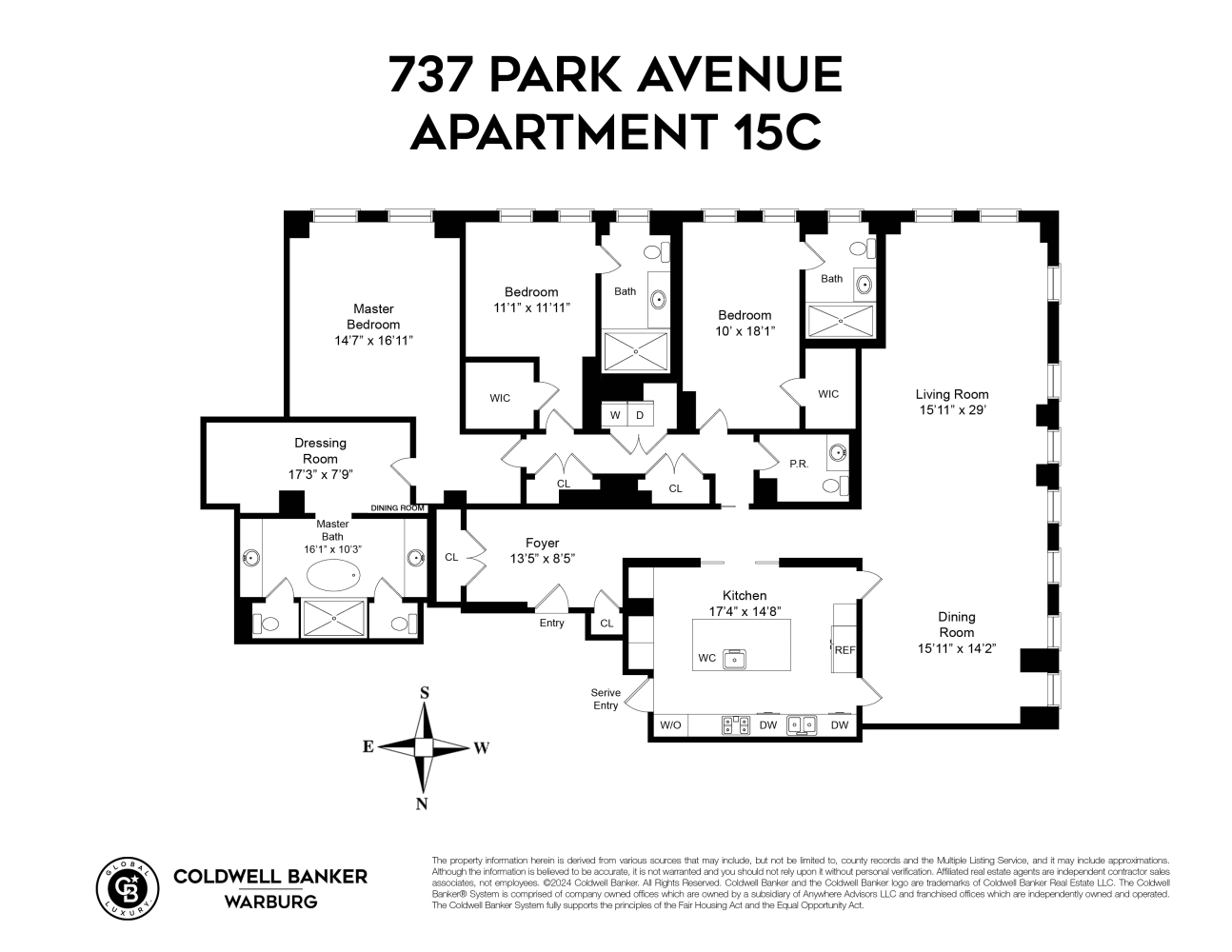 737 PARK Avenue 15C