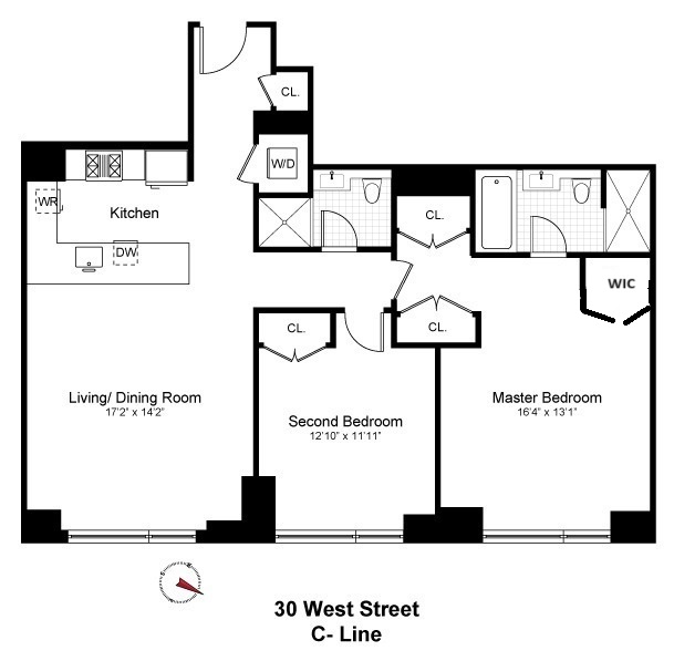 30 WEST Street 14C