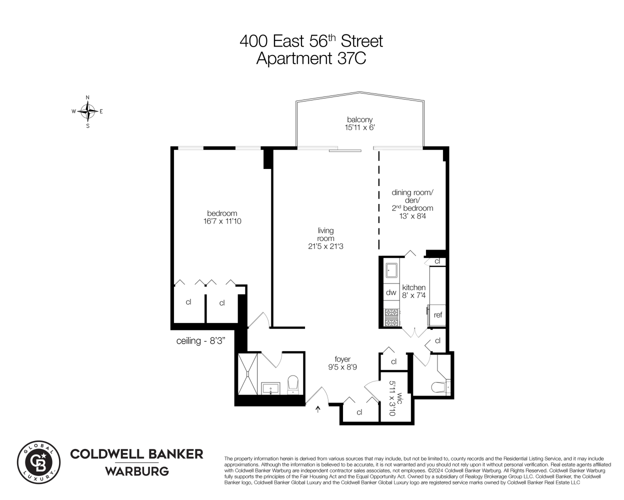 400 E 56TH Street 37C