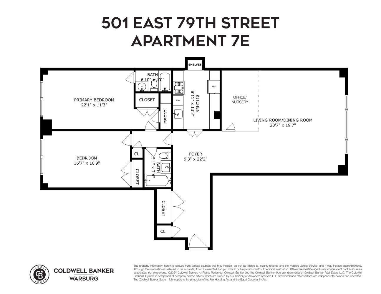 501 E 79TH Street 7E
