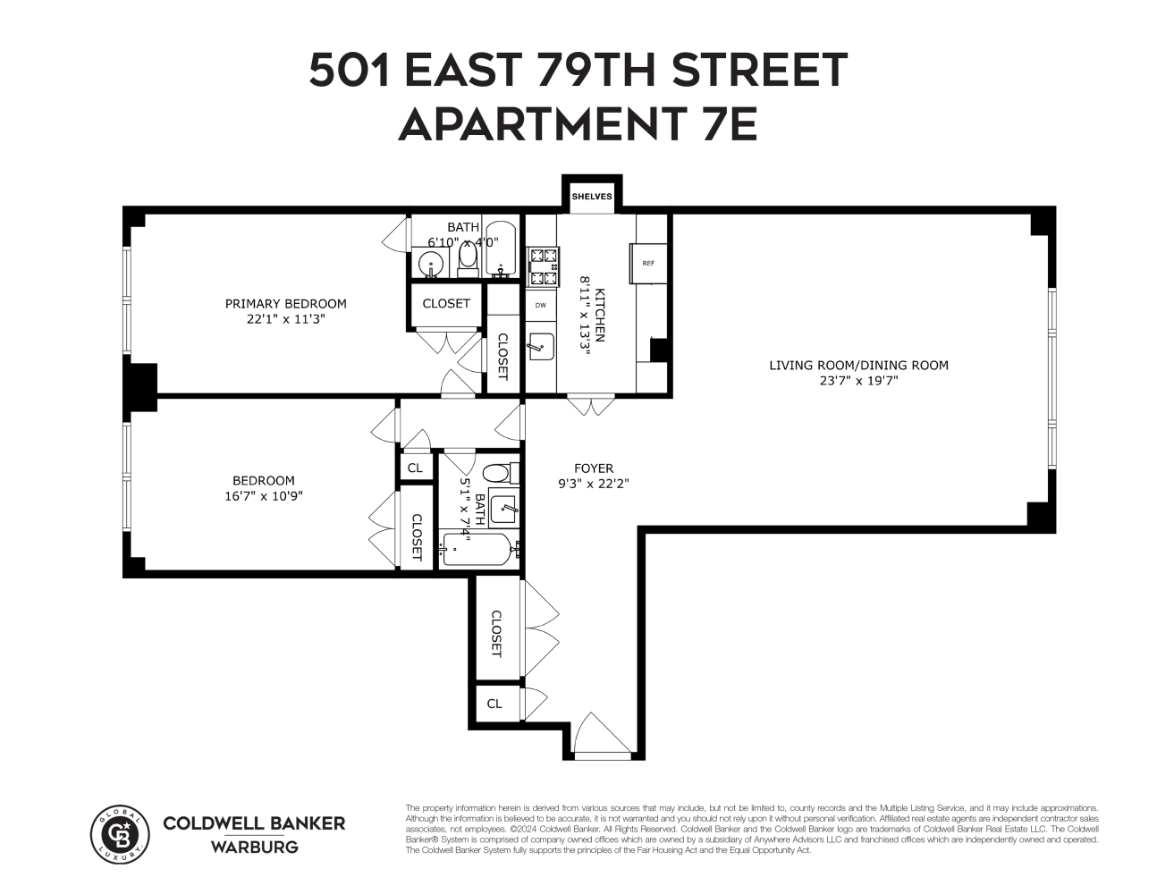 501 E 79TH Street 7E